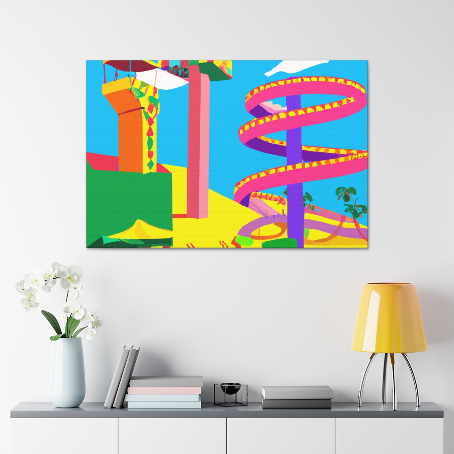 Wonderlandia - Amusement - Canvas