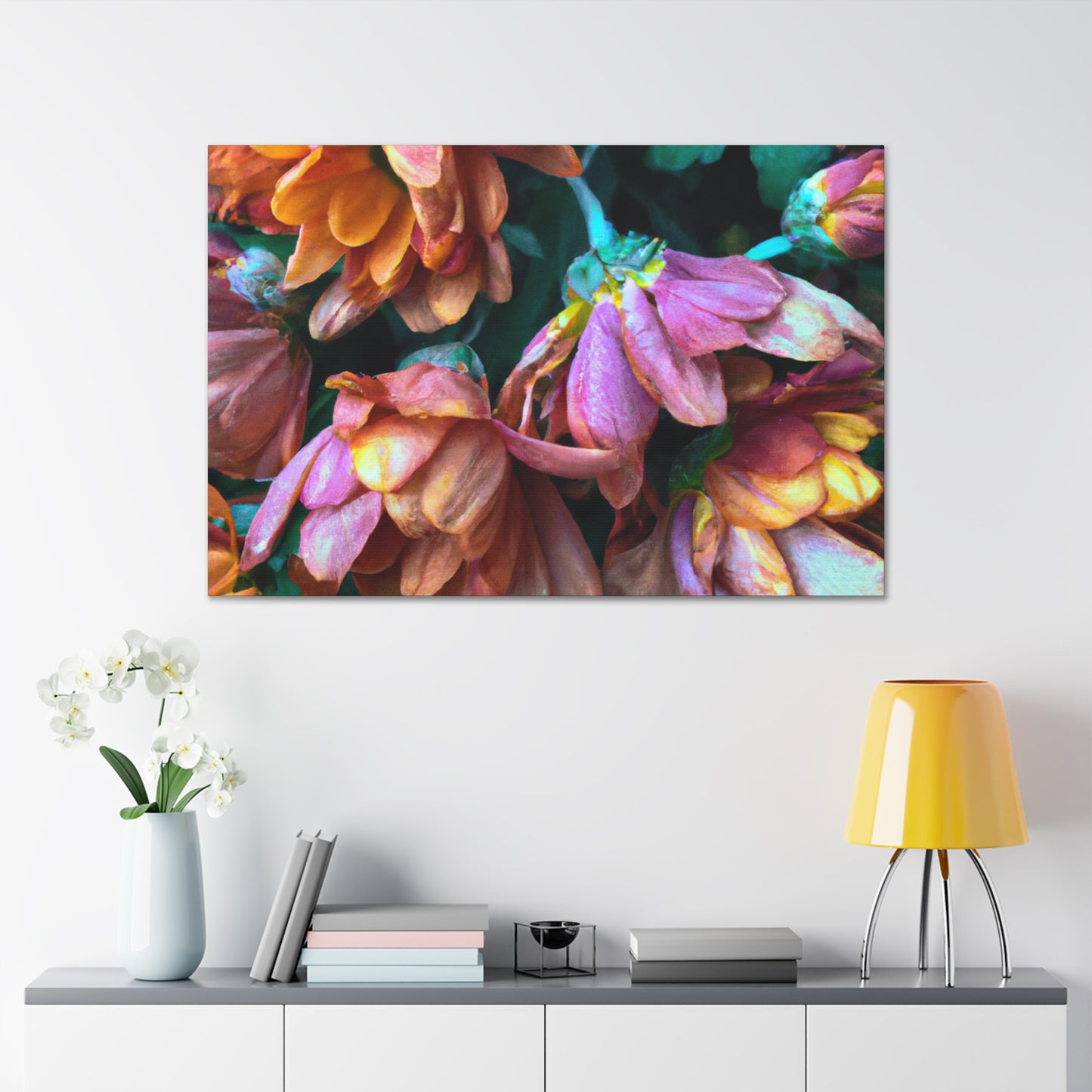 Weeping Reds - Canvas - Floral