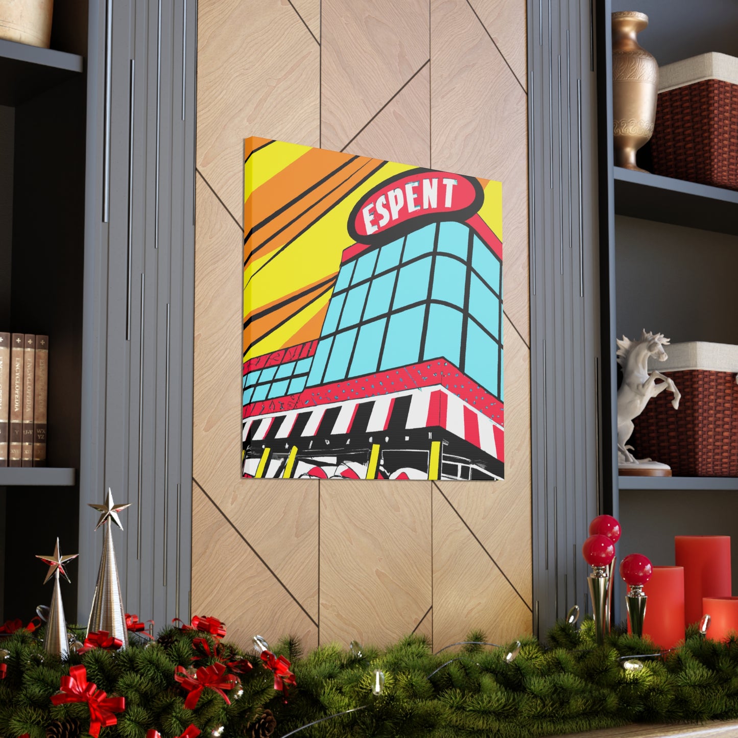 'Twist & Record Studio' - Canvas - Pop Art