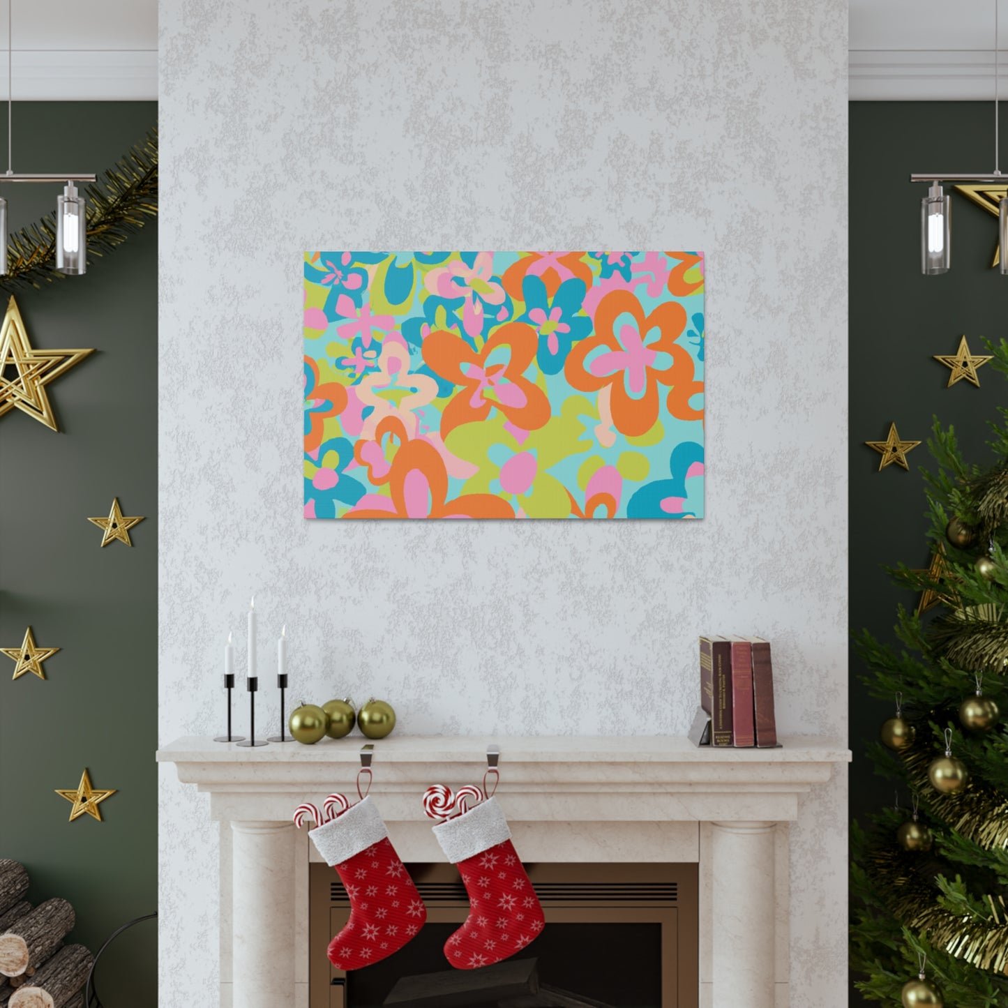 "The Blooming Bouquet" - Floral Canvas