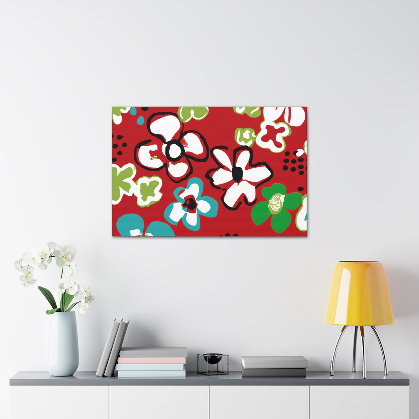Jacintha - Floral - Canvas