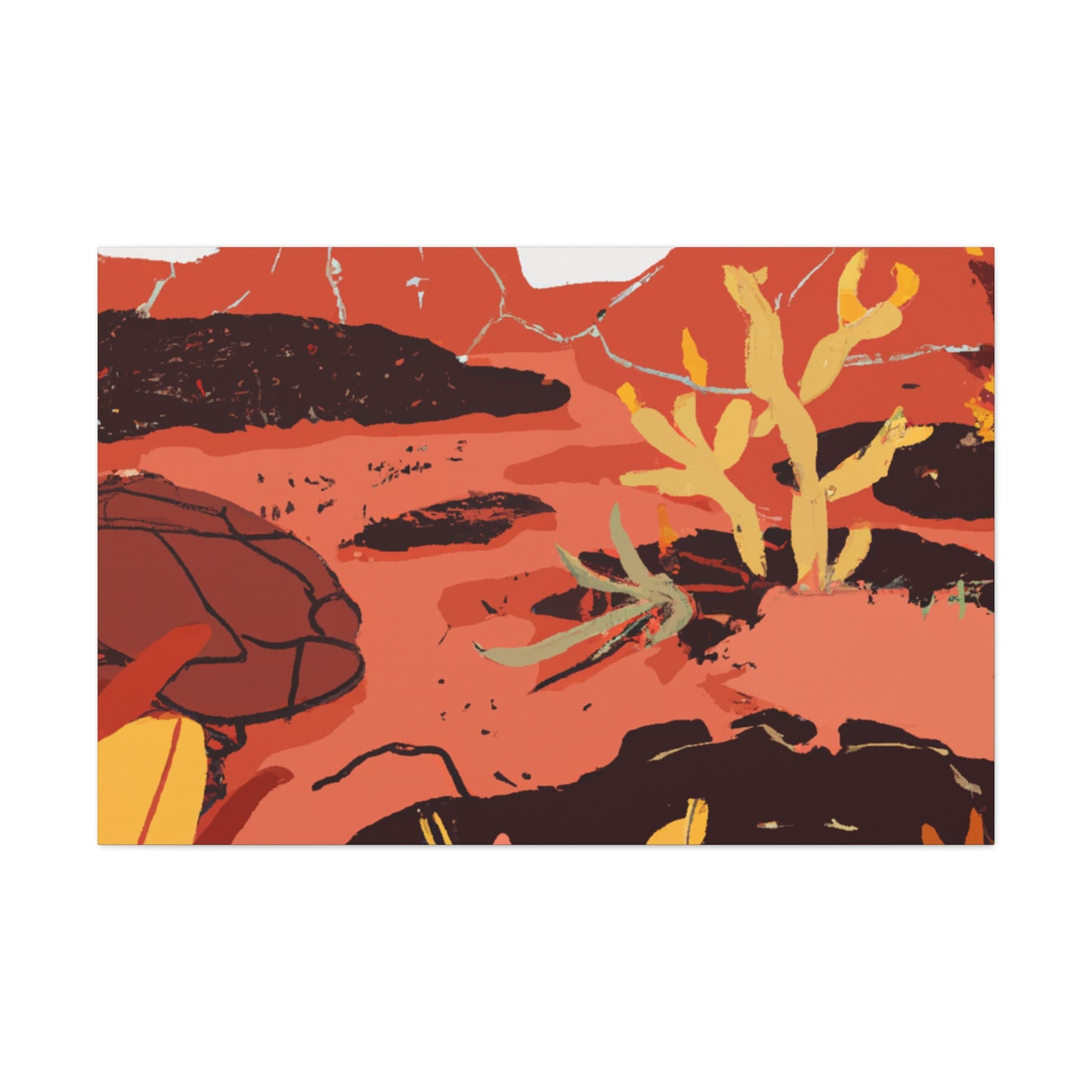 Sand Drift Landscape - Canvas
