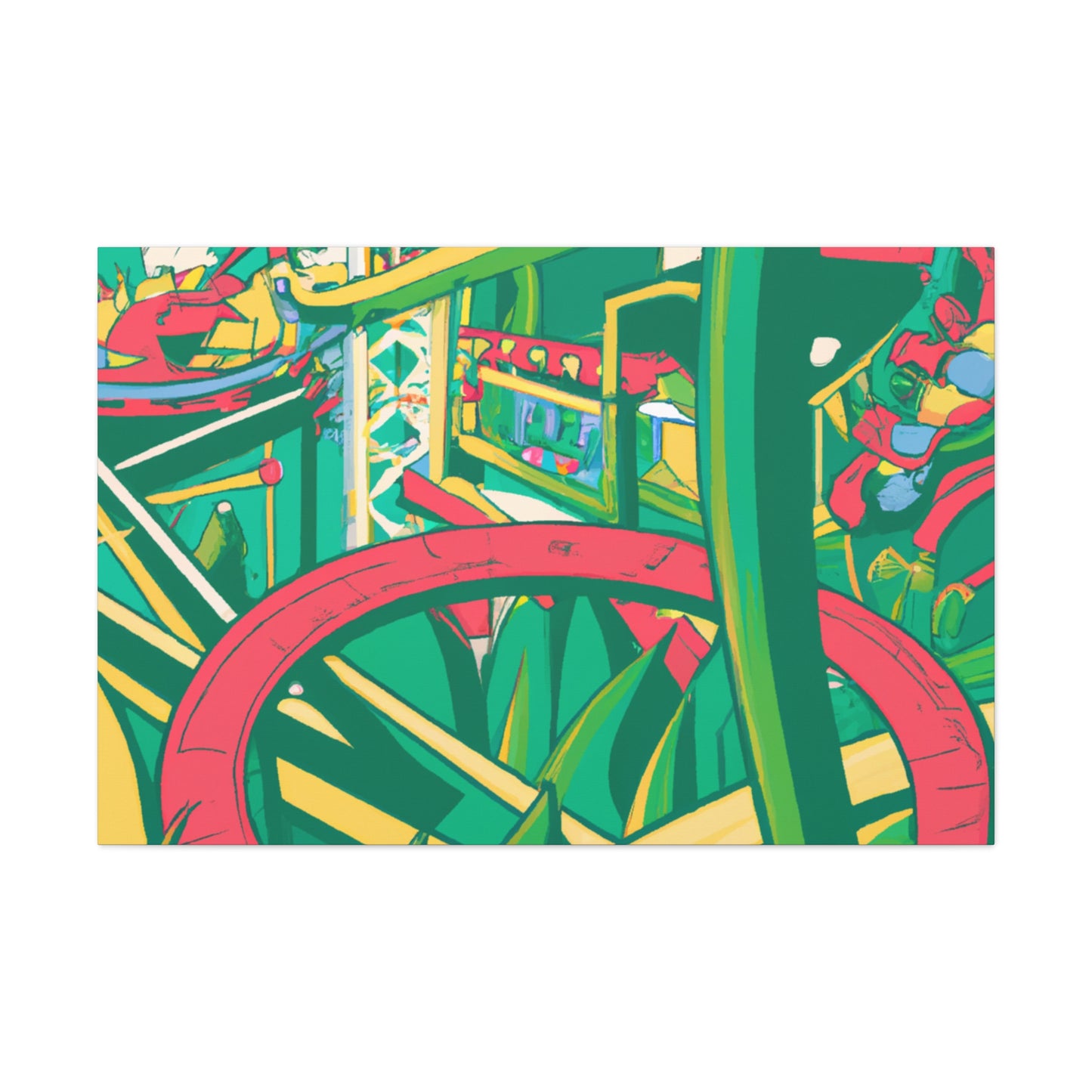 The Great Escapade - Amusement - Canvas