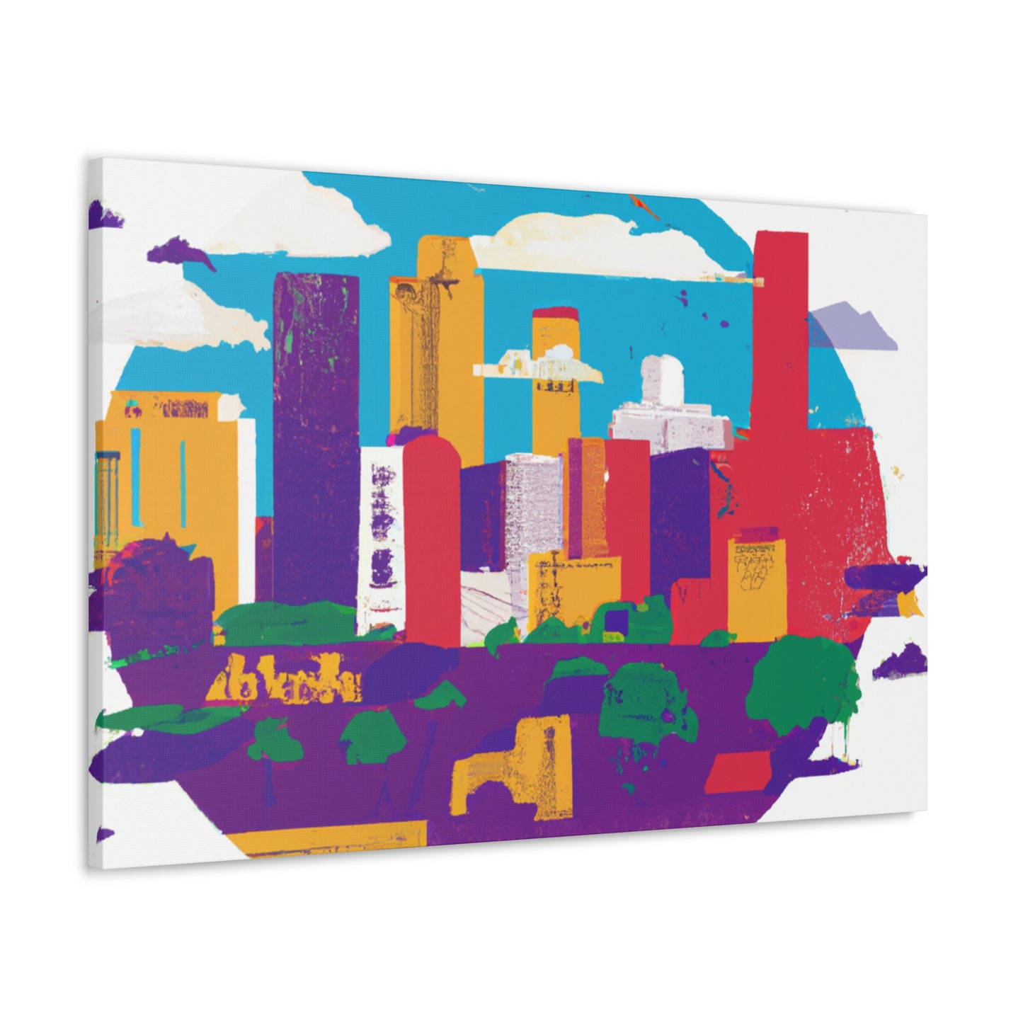 KindleVista - South America - Canvas