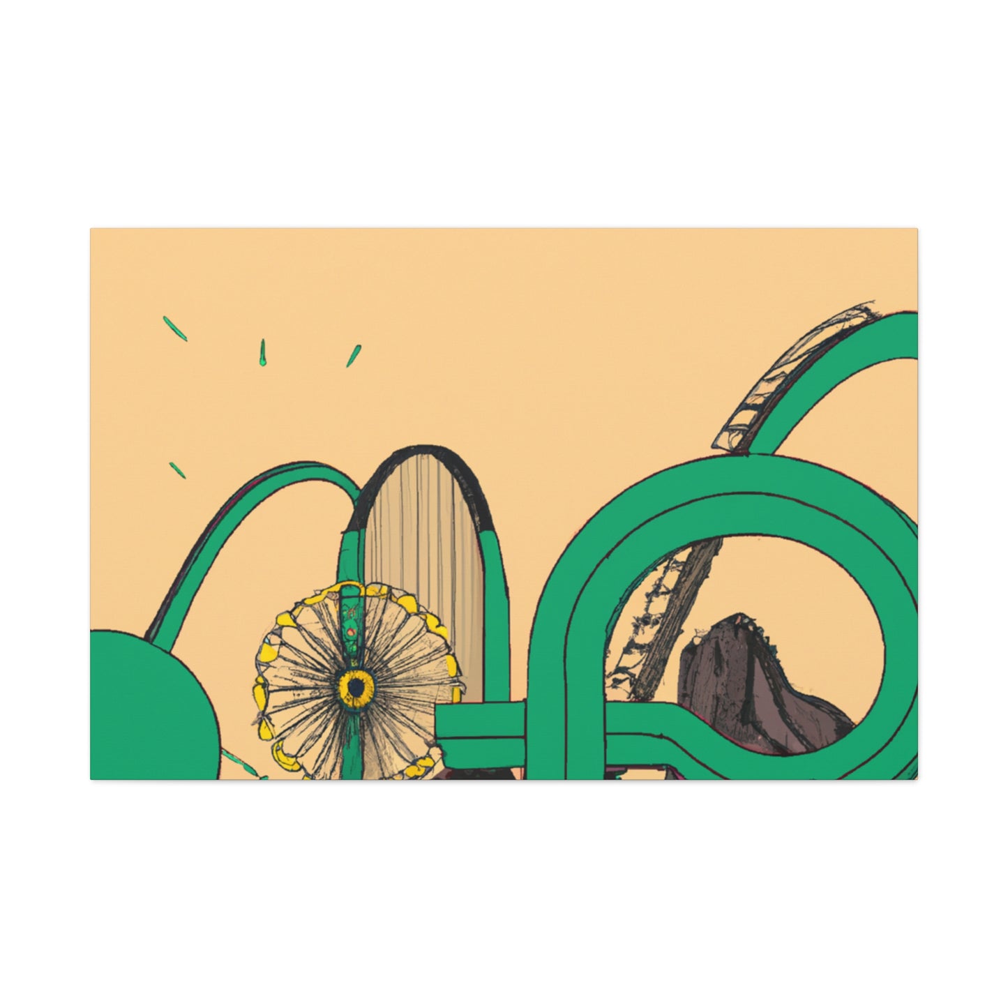 Tikitopia - Amusement - Canvas