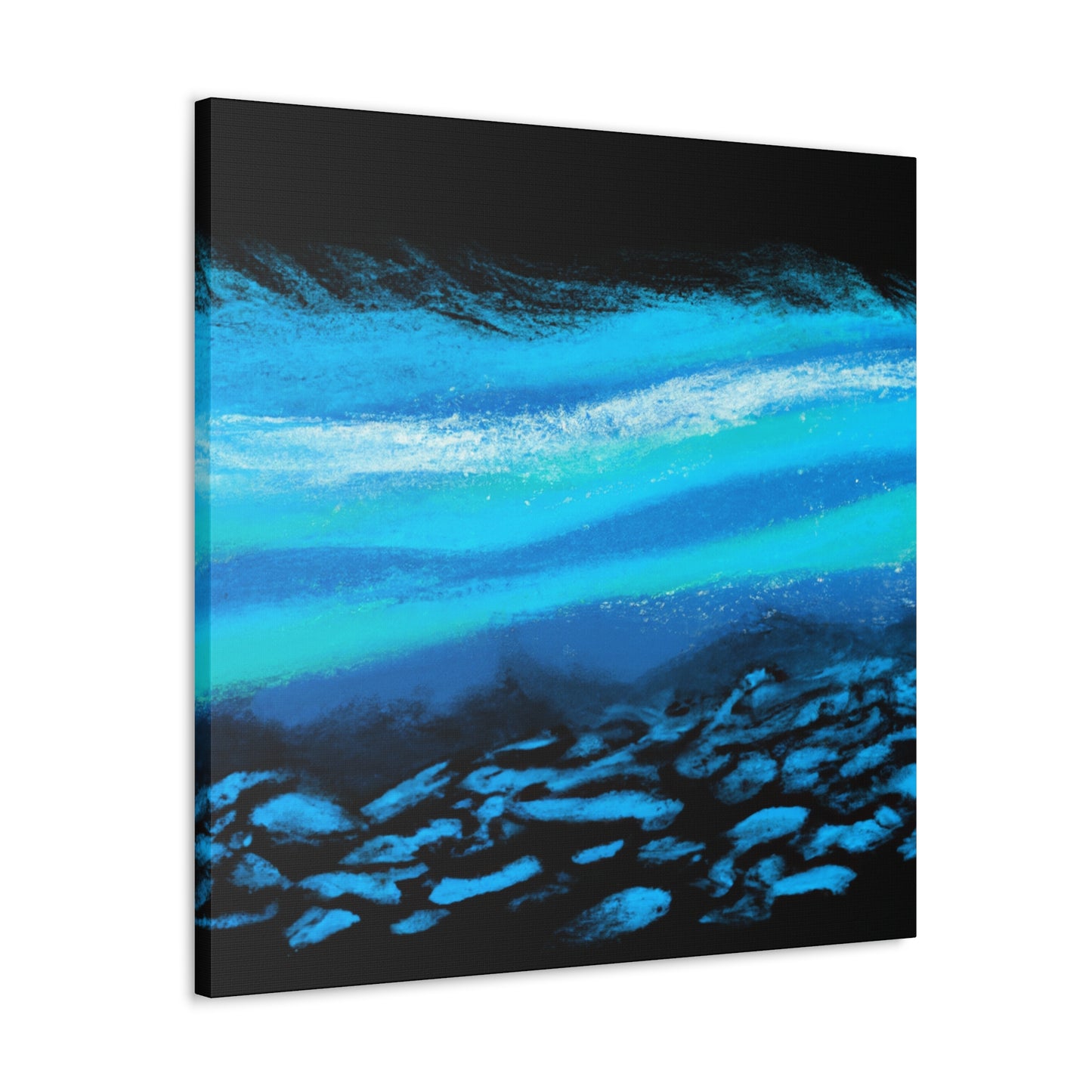 Art Deco Illusion - Vintage Contemporary - Canvas