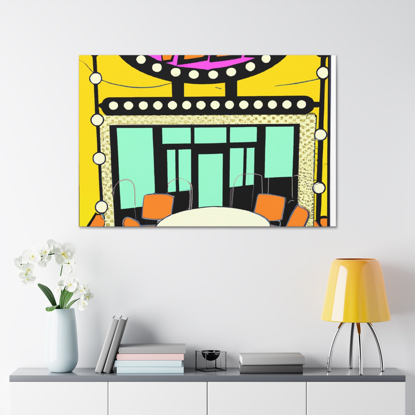 Jukebox Cruisers! - Canvas - Pop Art
