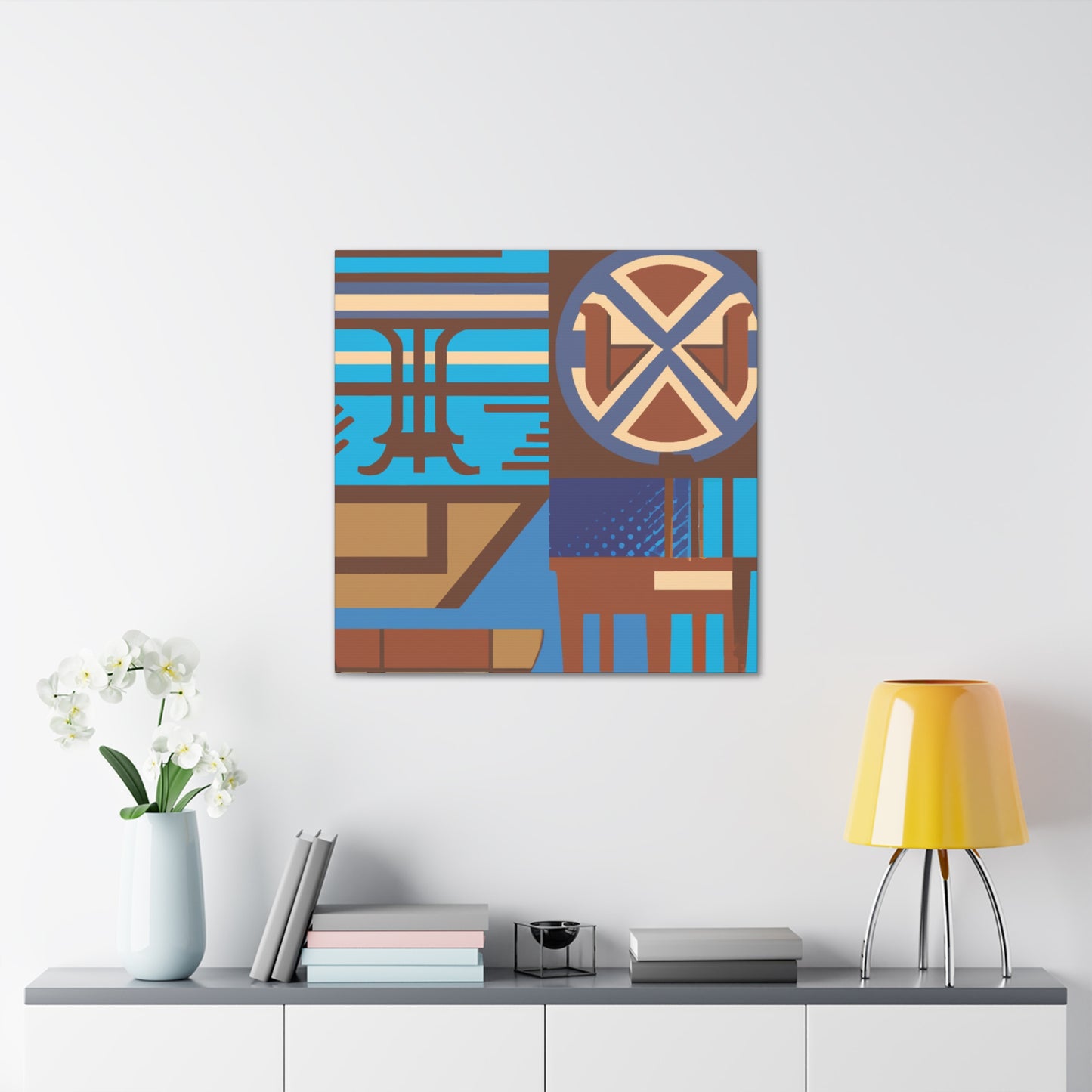 Vintage Curves - Midcentury - Canvas