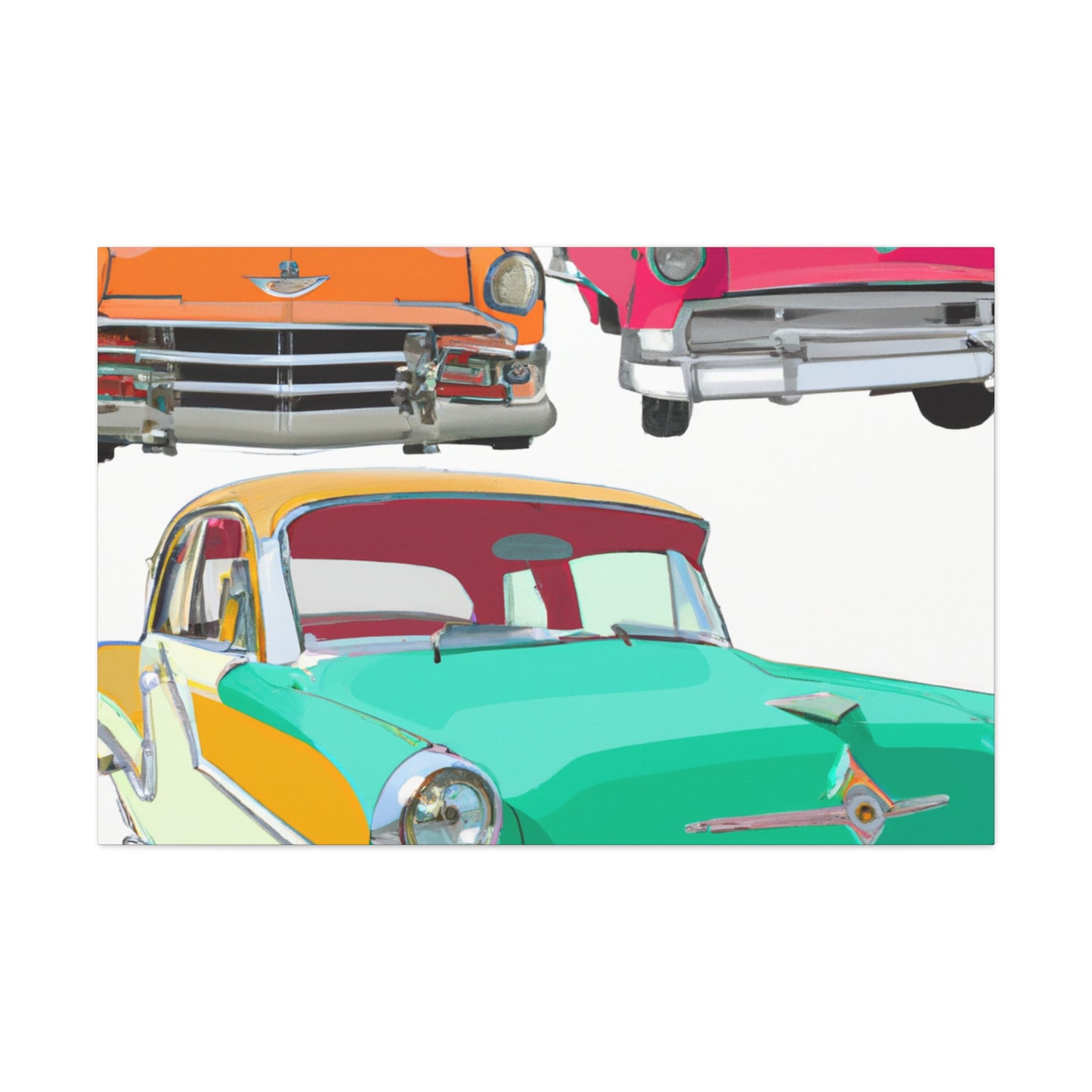 Clunkmobile - Automobile - Canvas