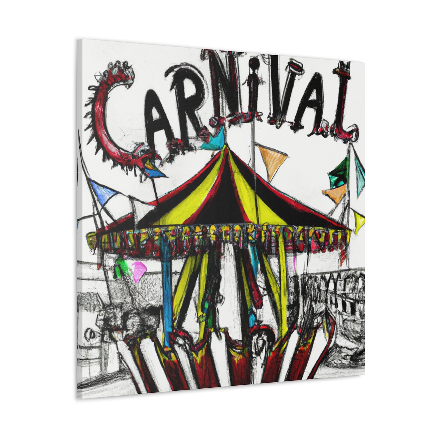 The Whirl of Wonders - Amusement - Canvas