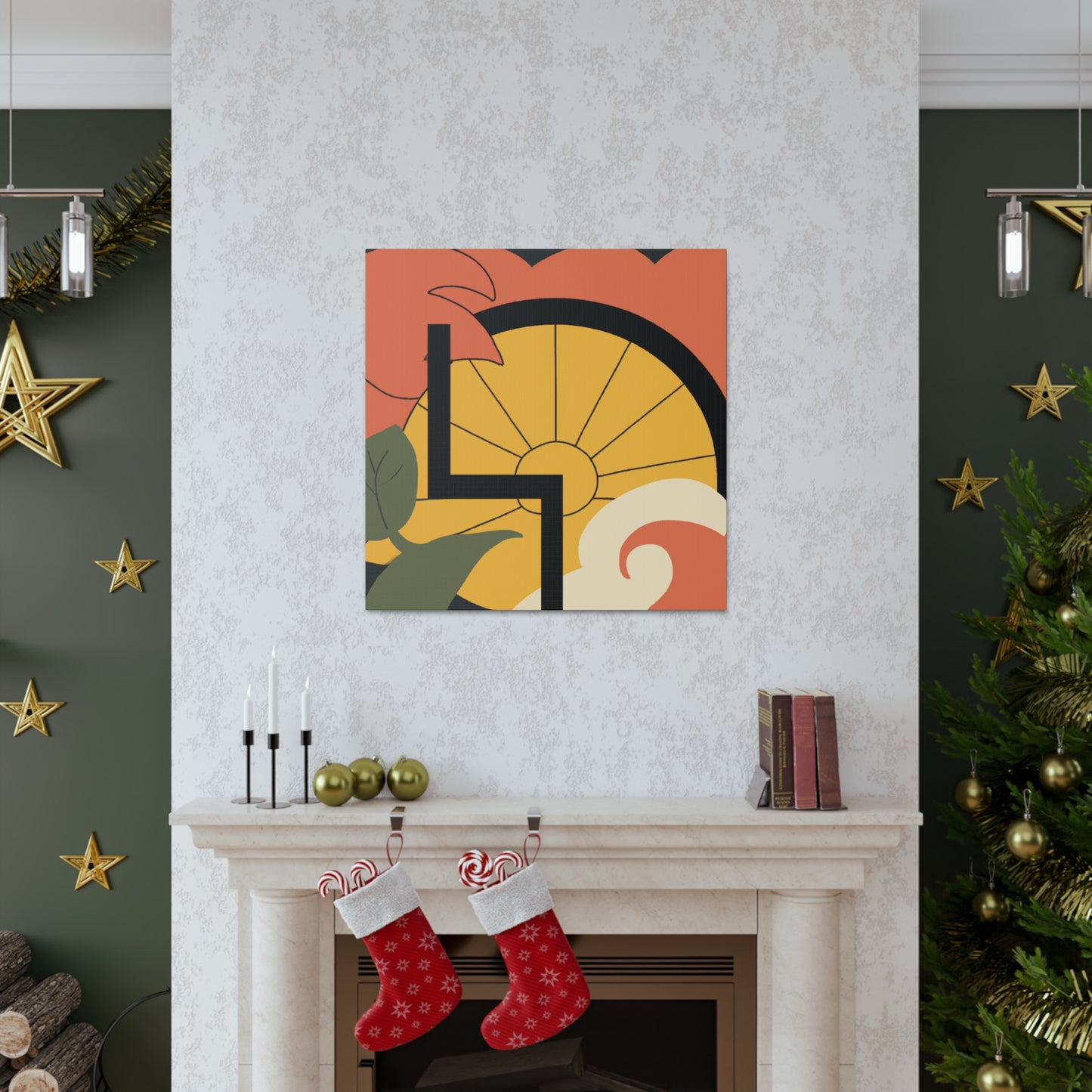 Whisker-Glider - Midcentury Canvas