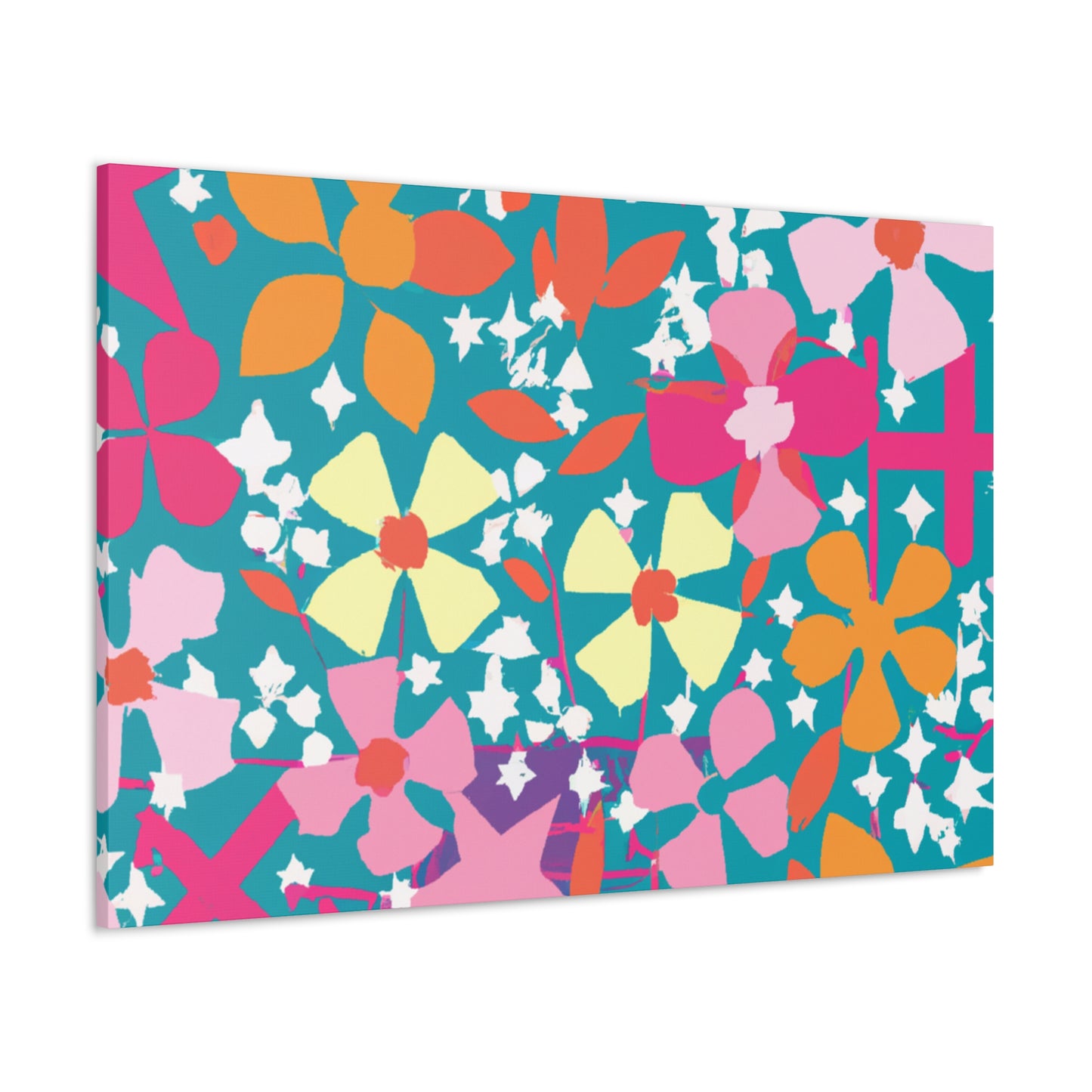 Roselle - Floral - Canvas