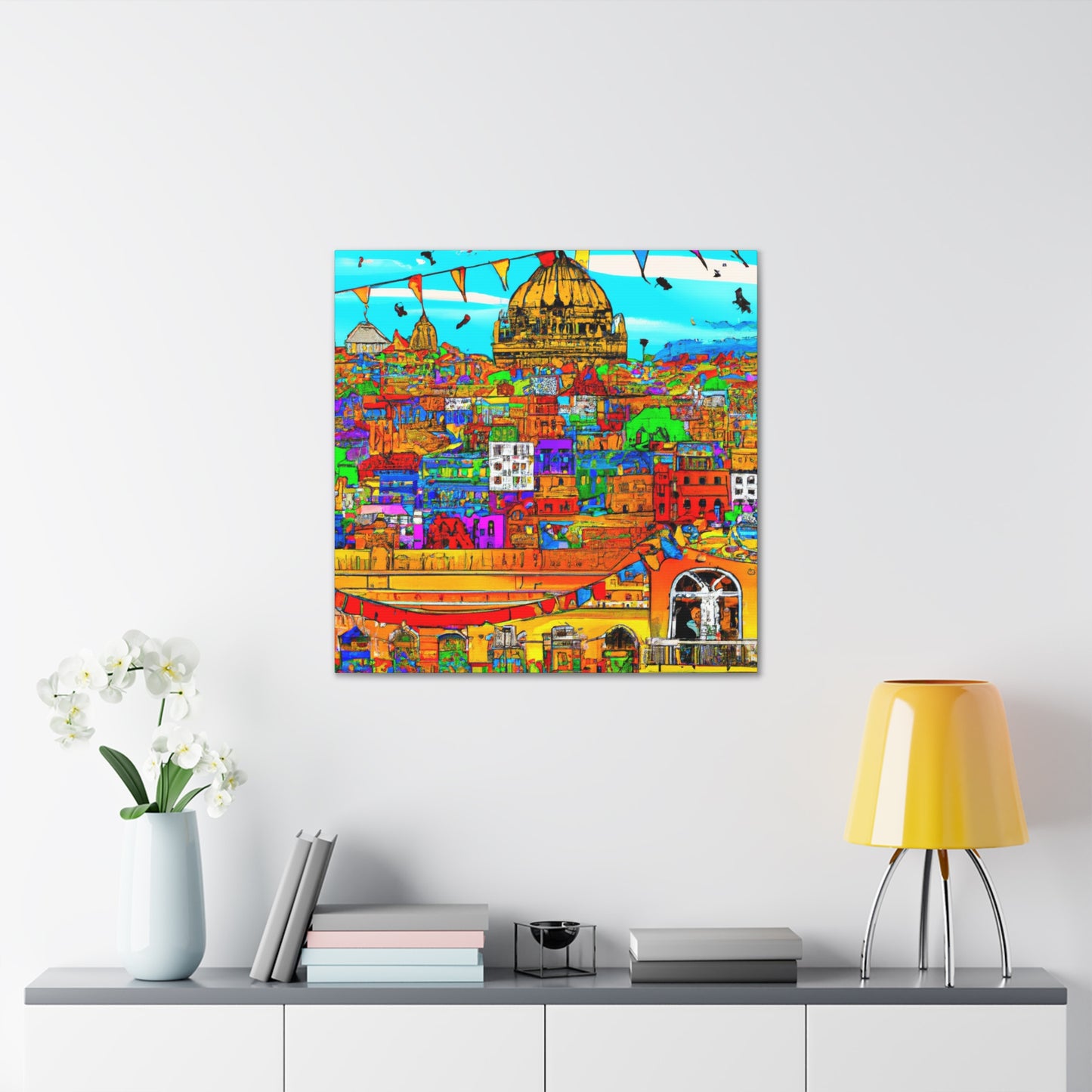 Khajuraho- Destination India - Canvas