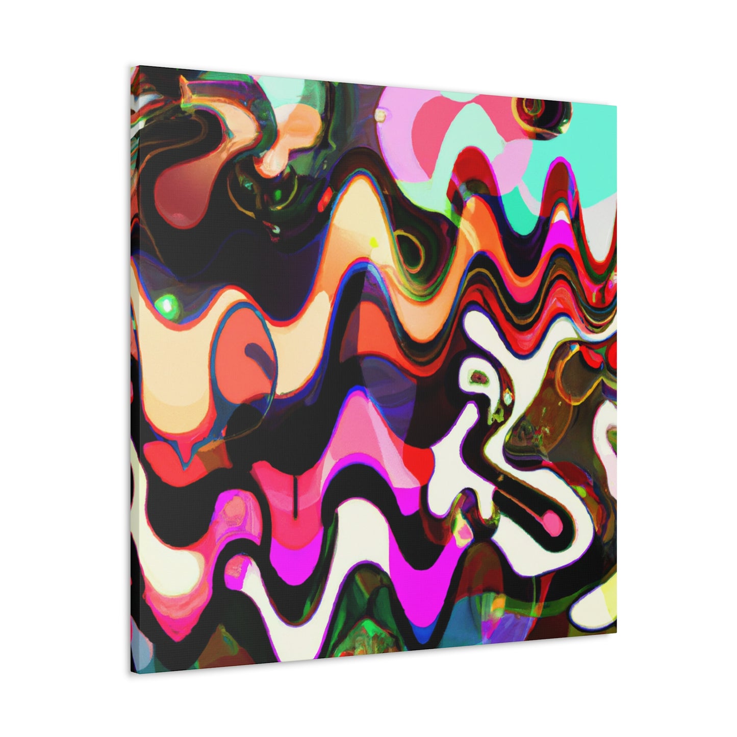 Icecloud Rain - Abstract - Canvas