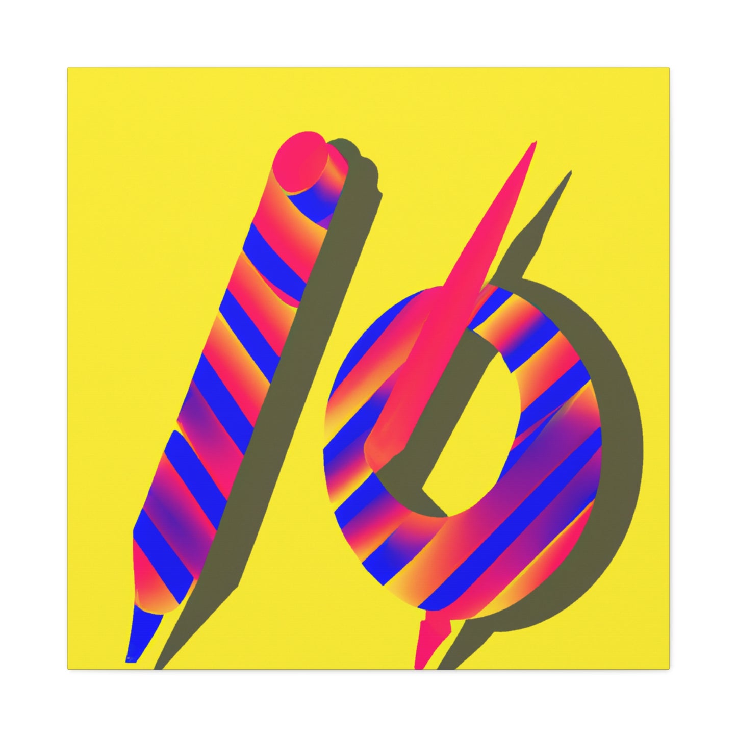 Streamlines - Minimalism - Canvas