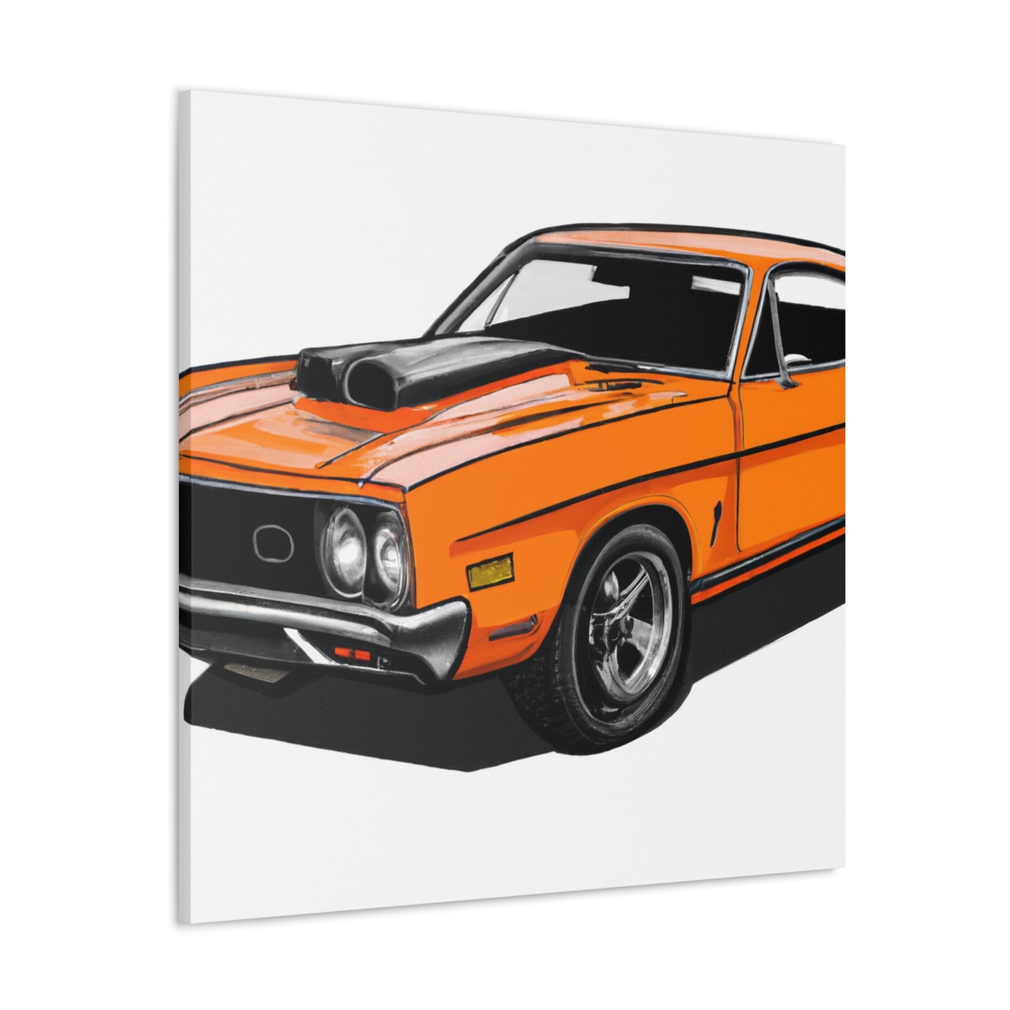 Rat Rocket - Automobile - Canvas