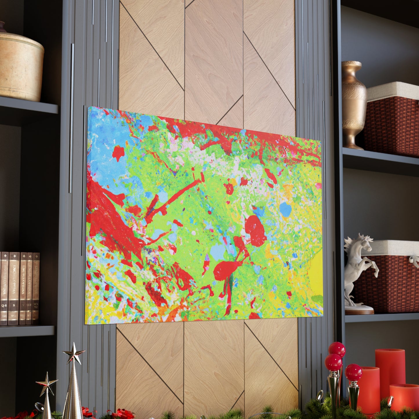 "Early Morning Foggy Rio Vista" - Abstract Canvas