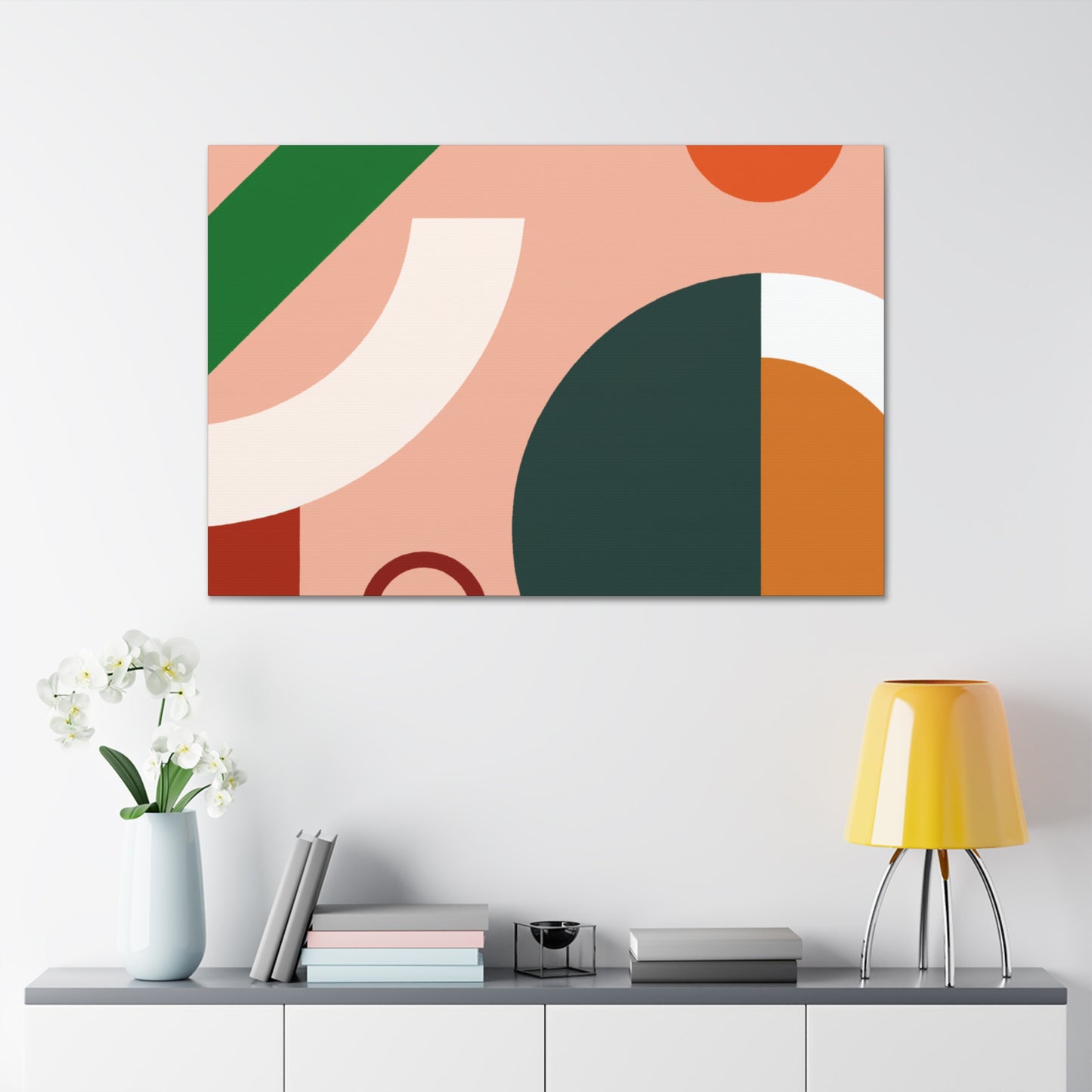 Forest Glow - Midcentury - Canvas