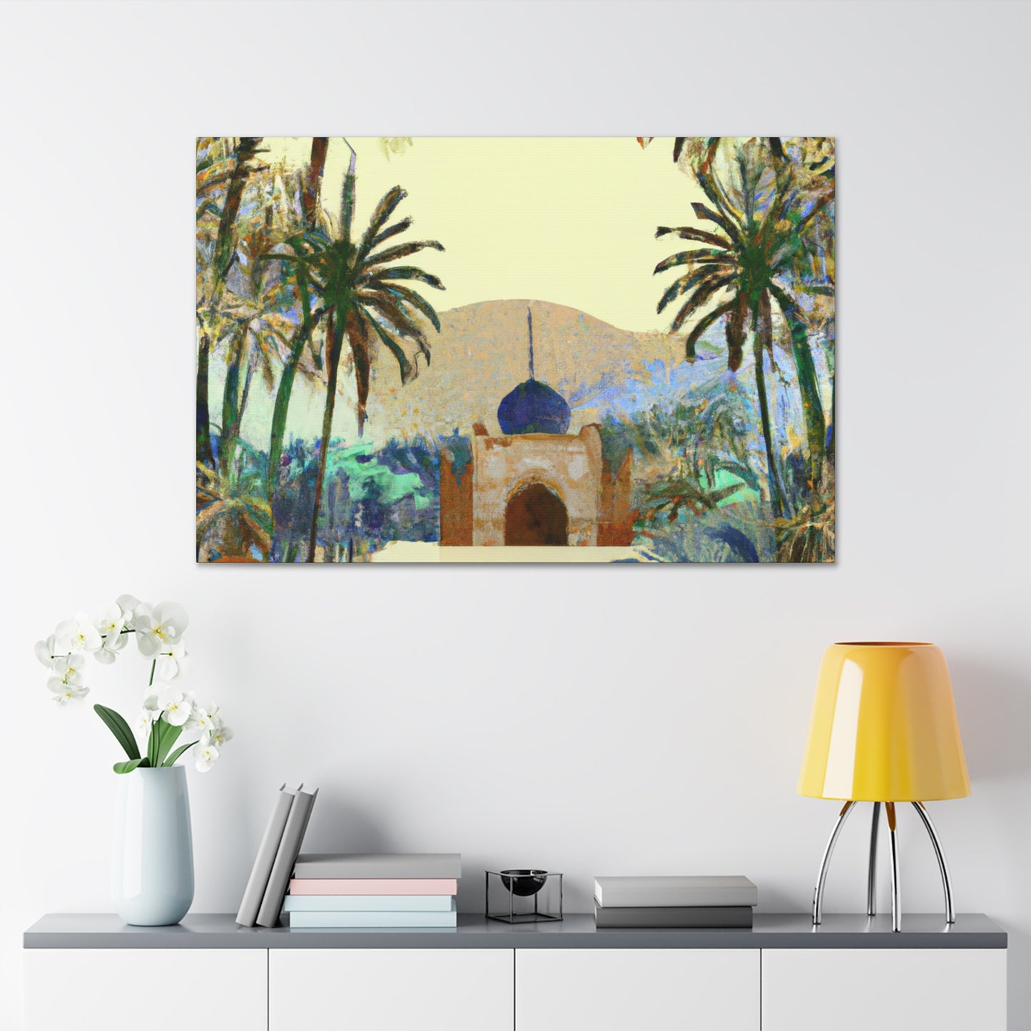 Bahai Palace - Destination India - Canvas