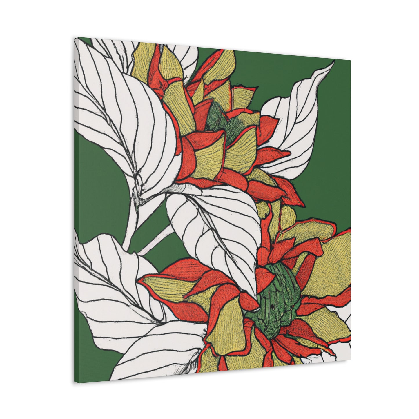 Blanche- Floral - Canvas