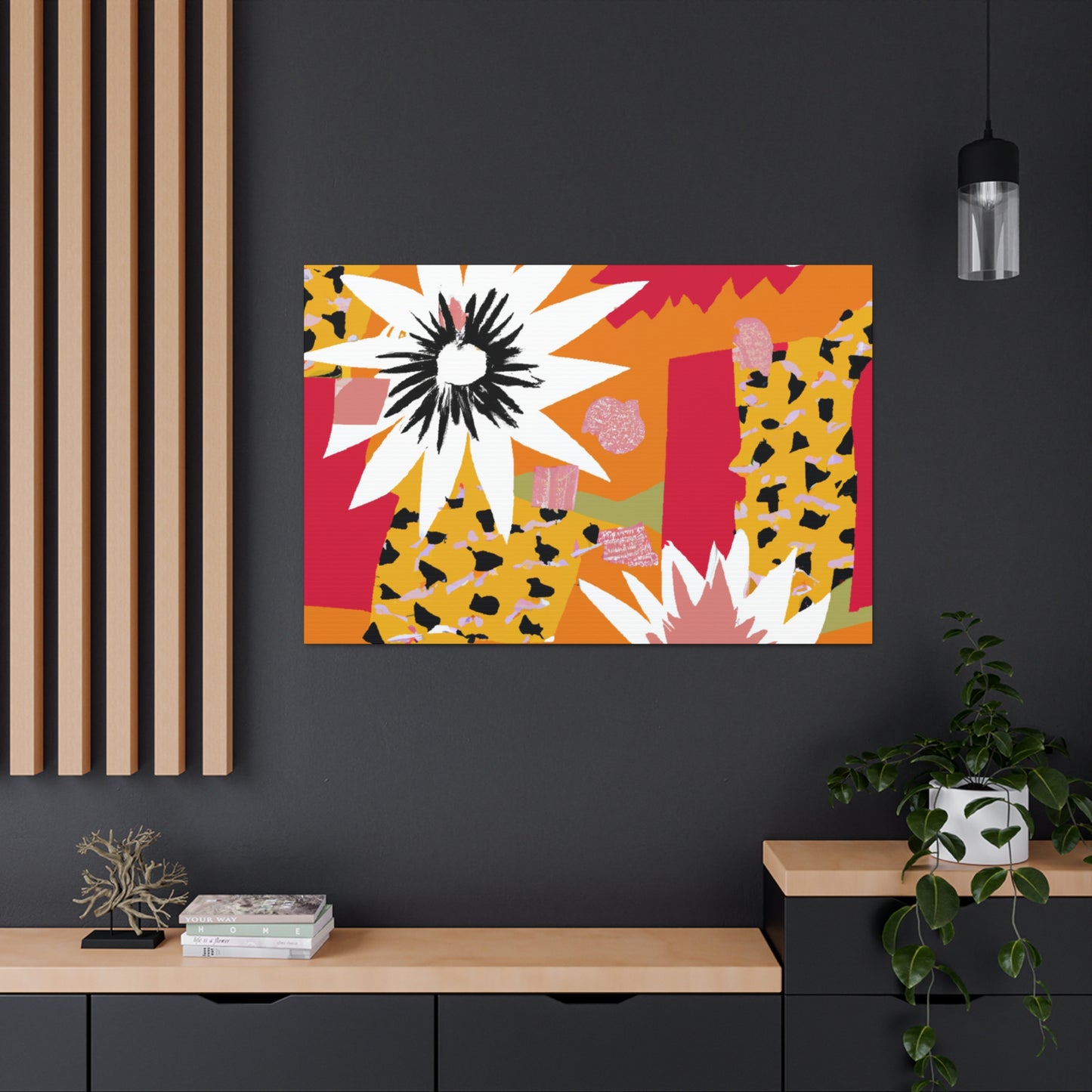 Flower Petal Power!: Floral Canvas