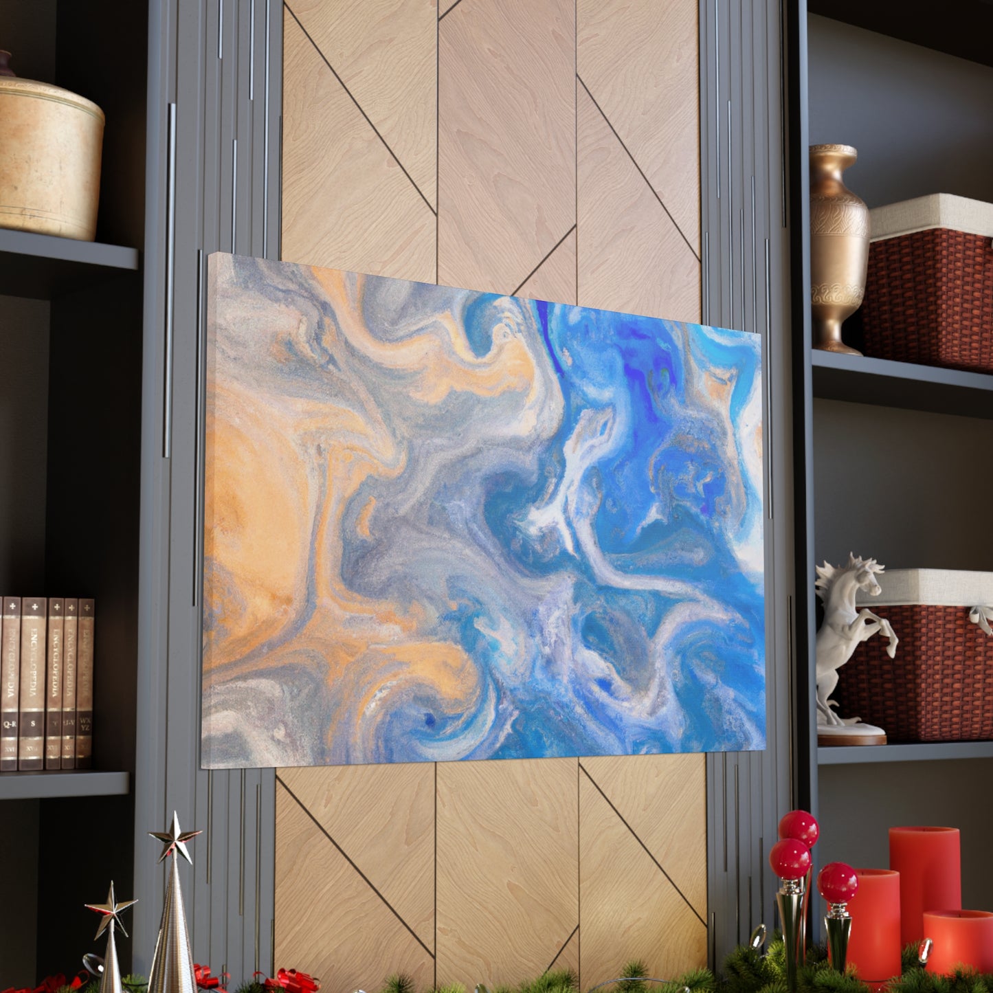 Water Swirl - Abstract Canvas