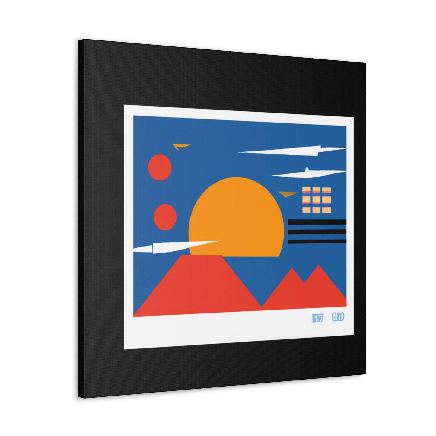 Fur-Mastodon - Midcentury Canvas
