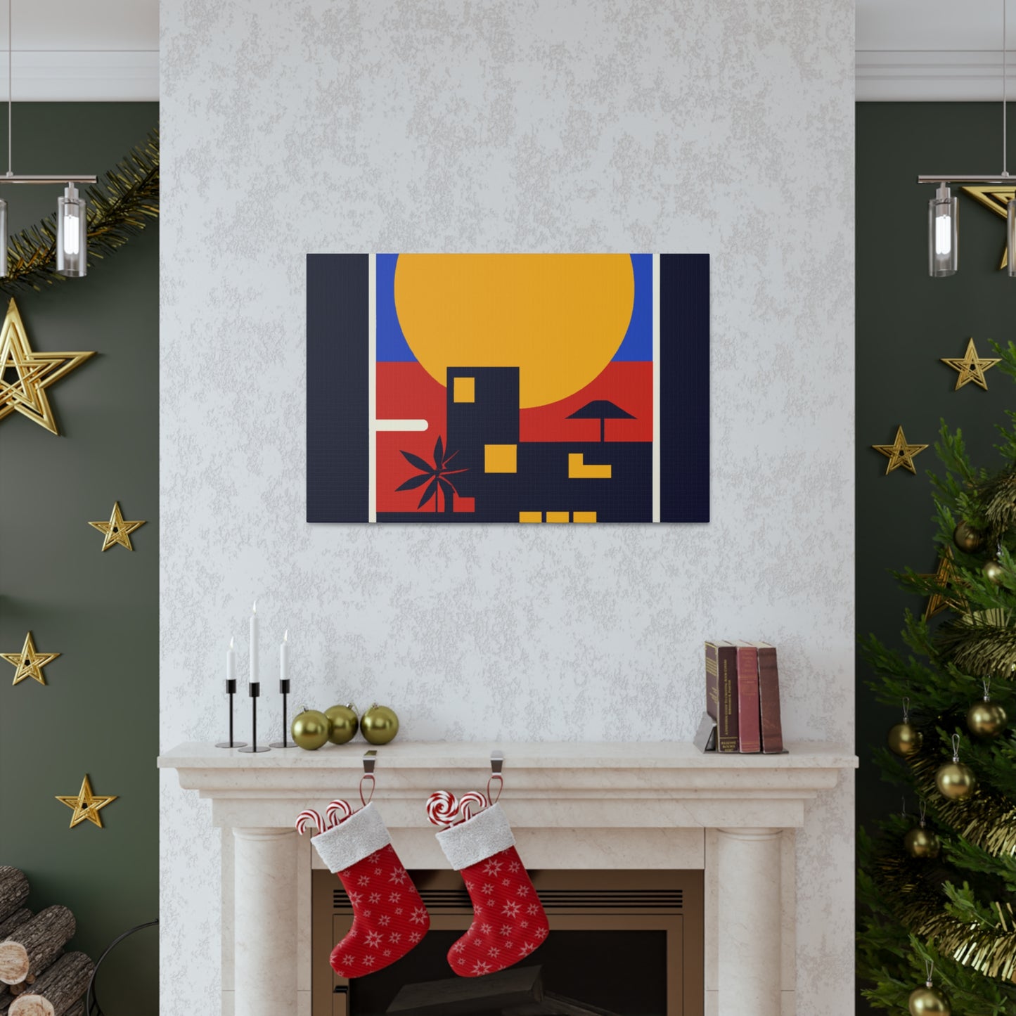 Miami - Midcentury Canvas