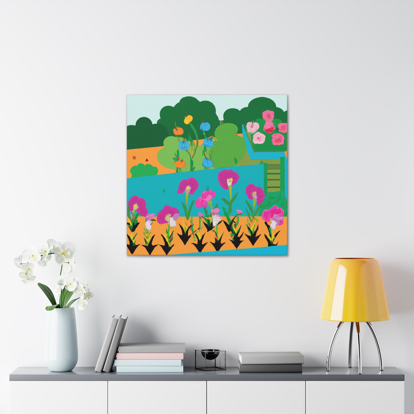 FloralFantasy - Landscape - Canvas