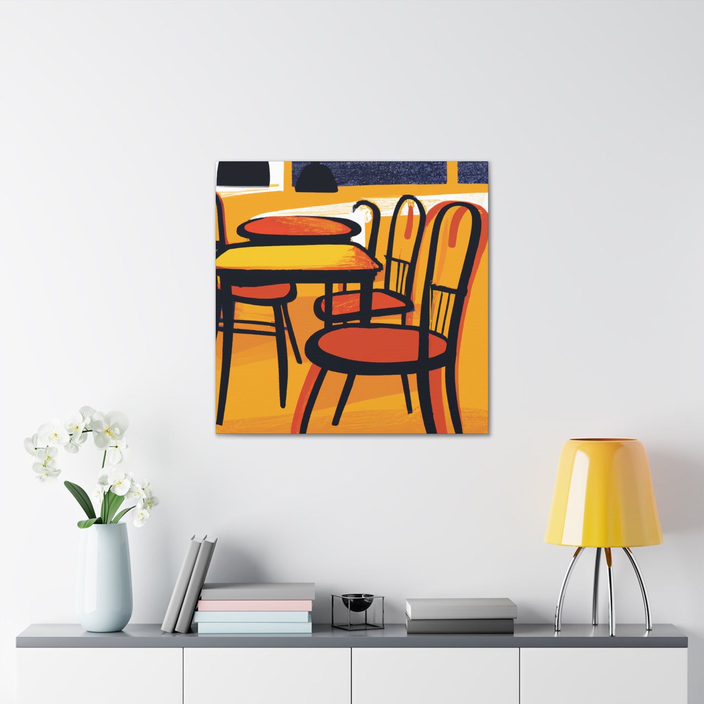 "Cosmic Beauty - Midcentury" - Canvas