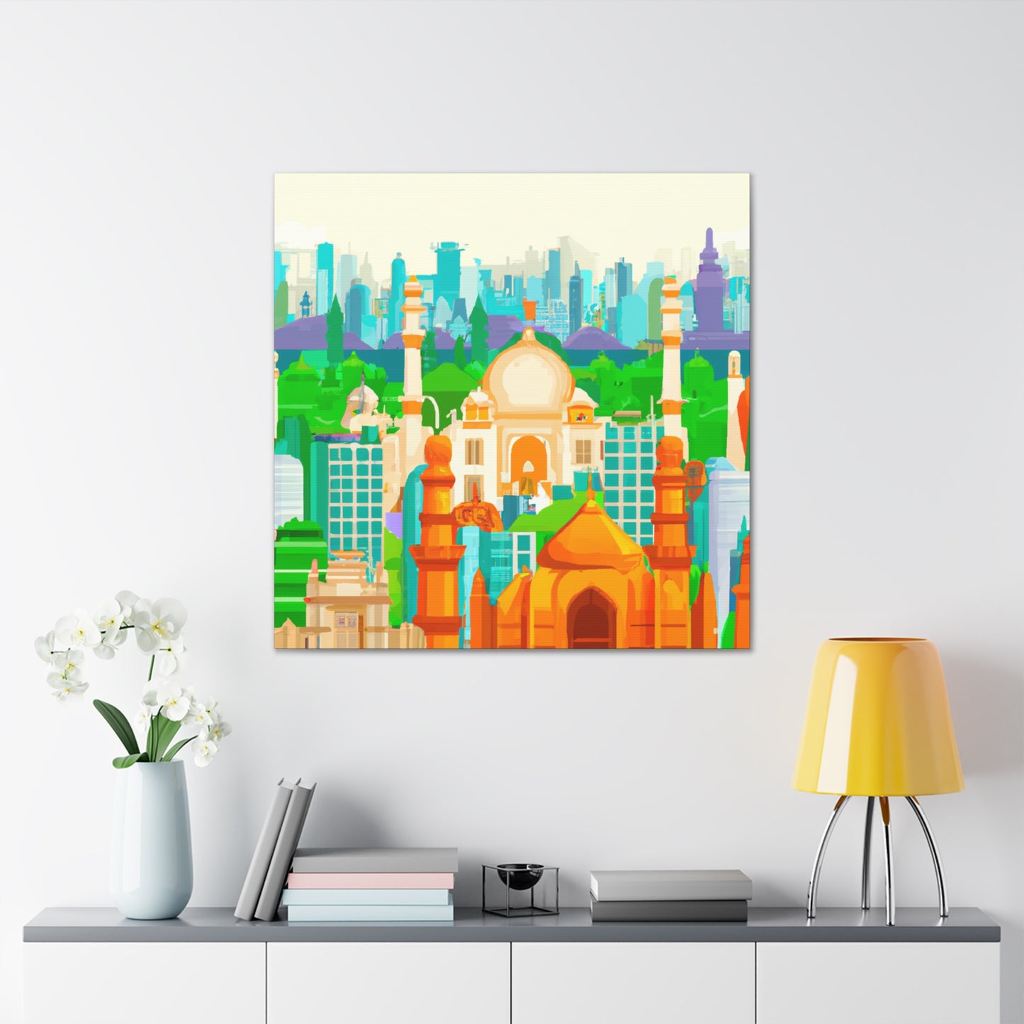Indiastine - Destination India - Canvas