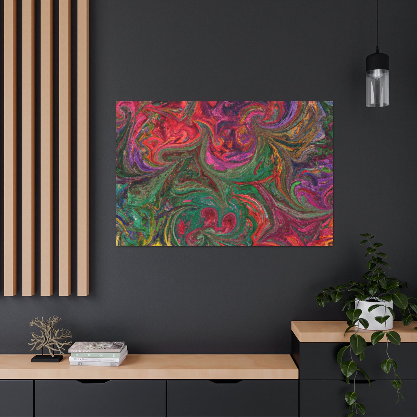 Dark Tide - Canvas - Abstract
