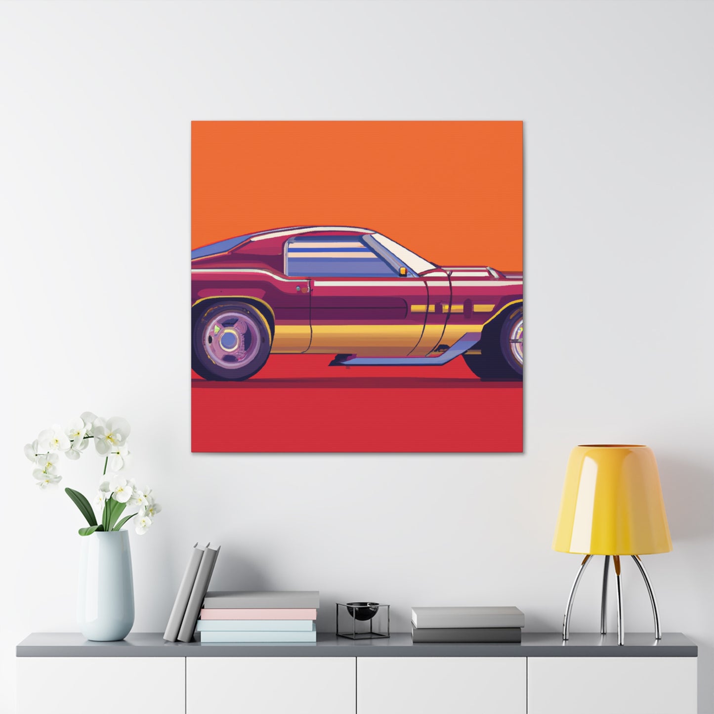 Blastoff Bronco - Automobile - Canvas