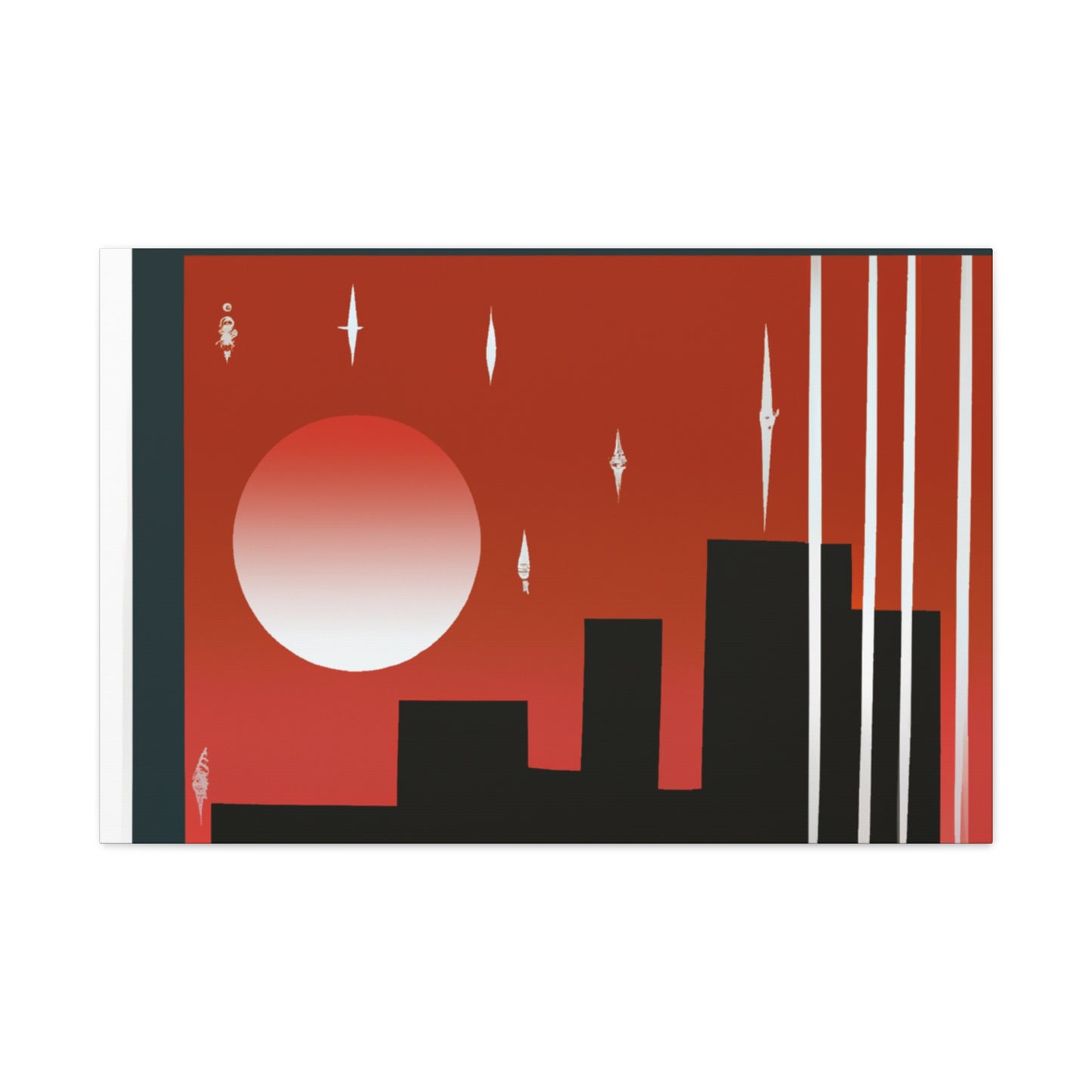 City Of Dreams - Midcentury Canvas