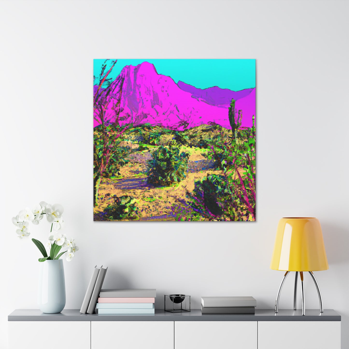 Desolate Oasis - Landscape - Canvas
