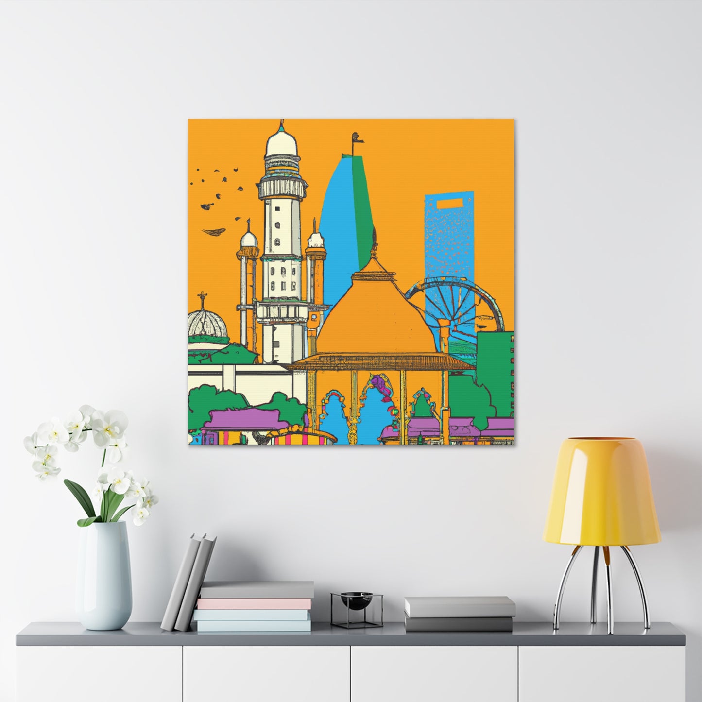 Ambereen - Destination India - Canvas