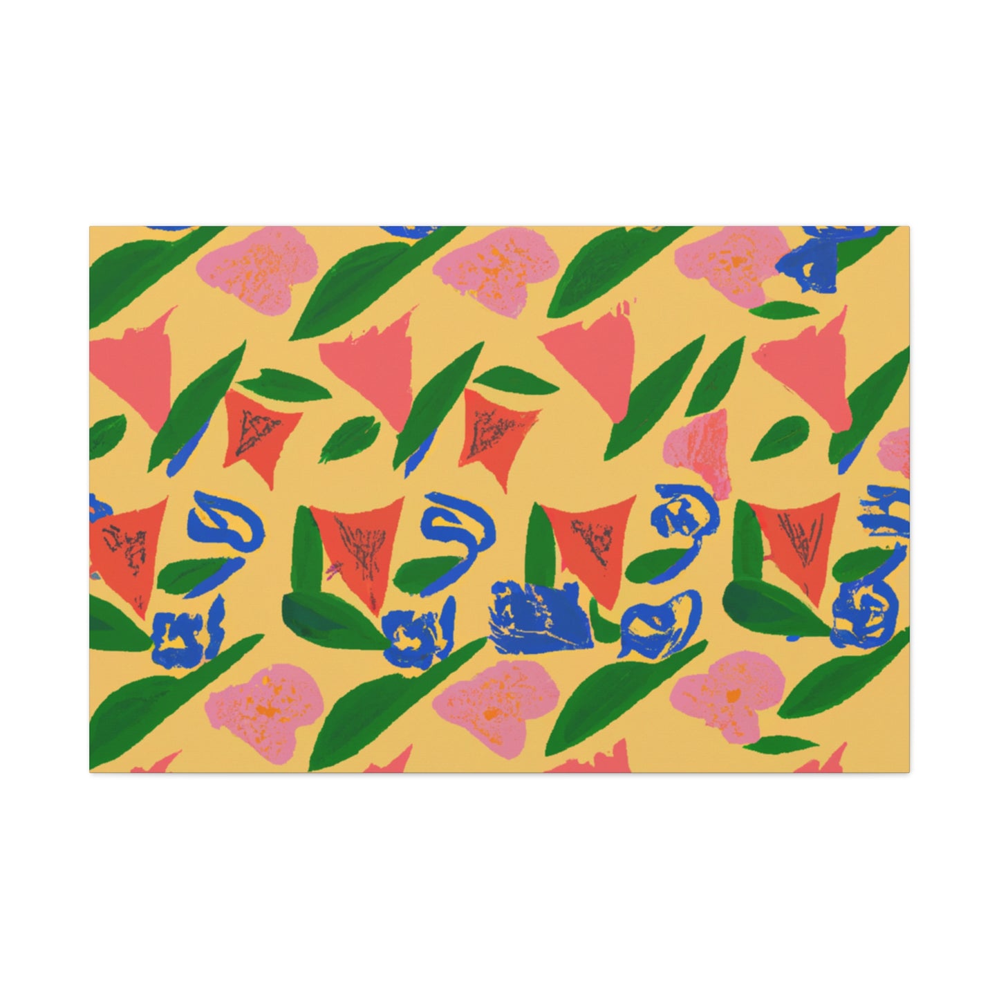 Primrose - Floral - Canvas