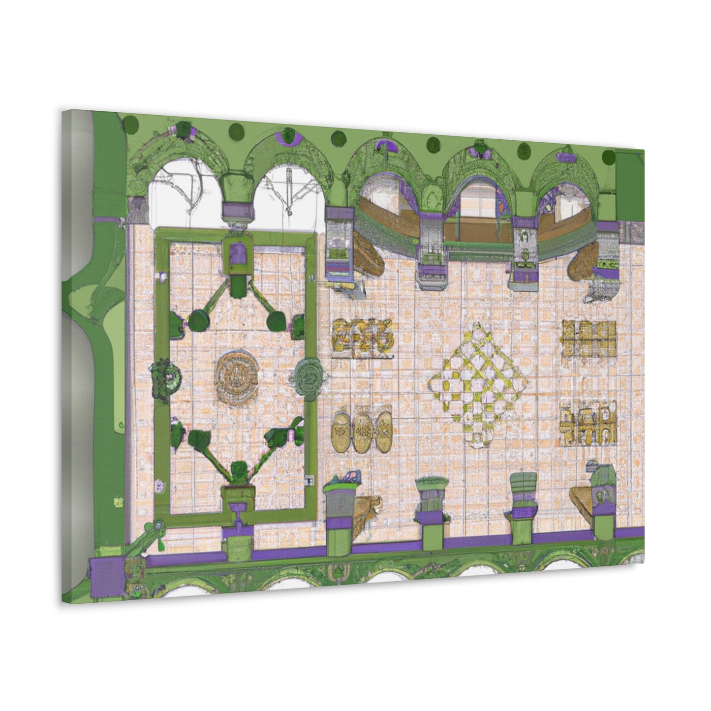 Garden de Gaume - Architectural Canvas