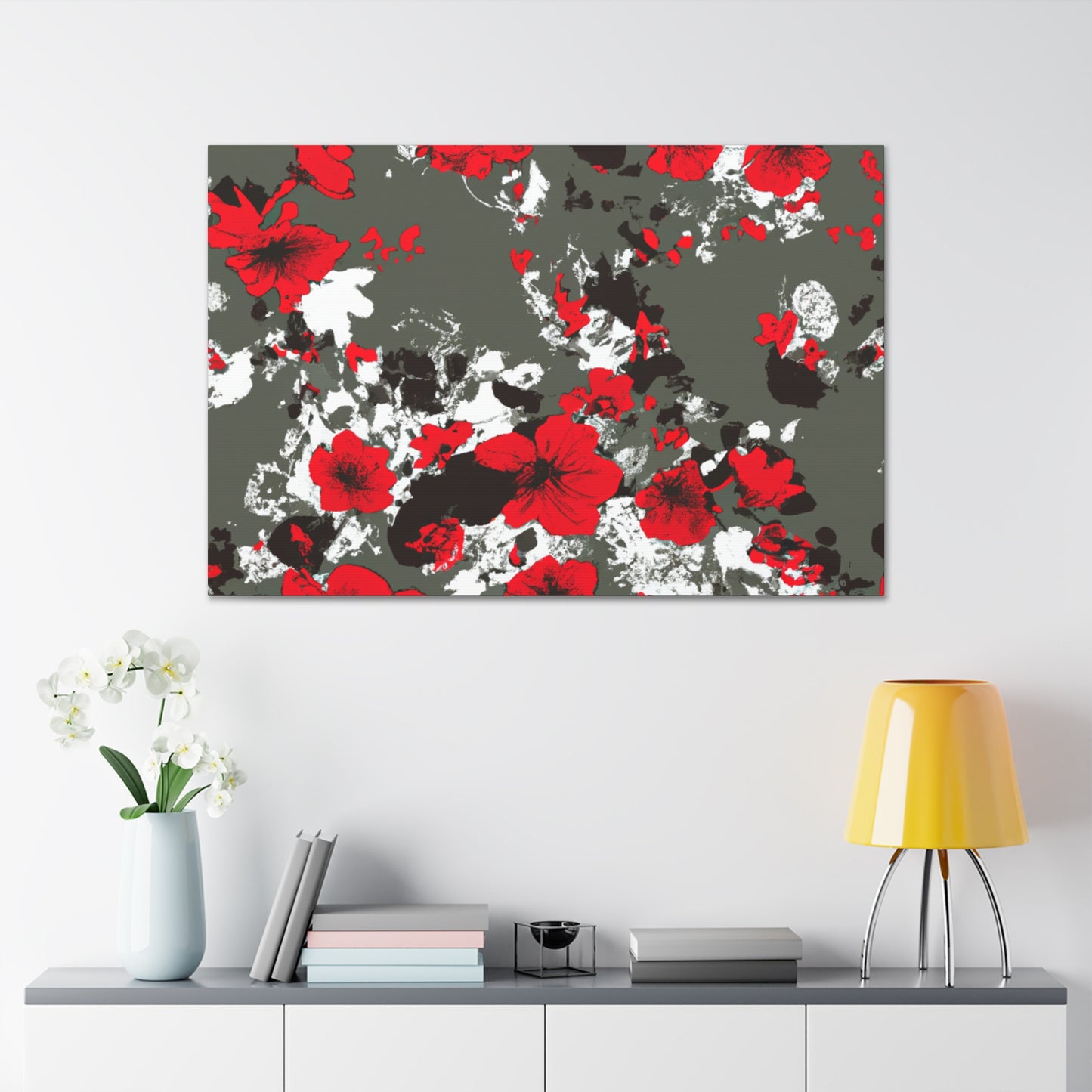 Passionfruit - Floral - Canvas