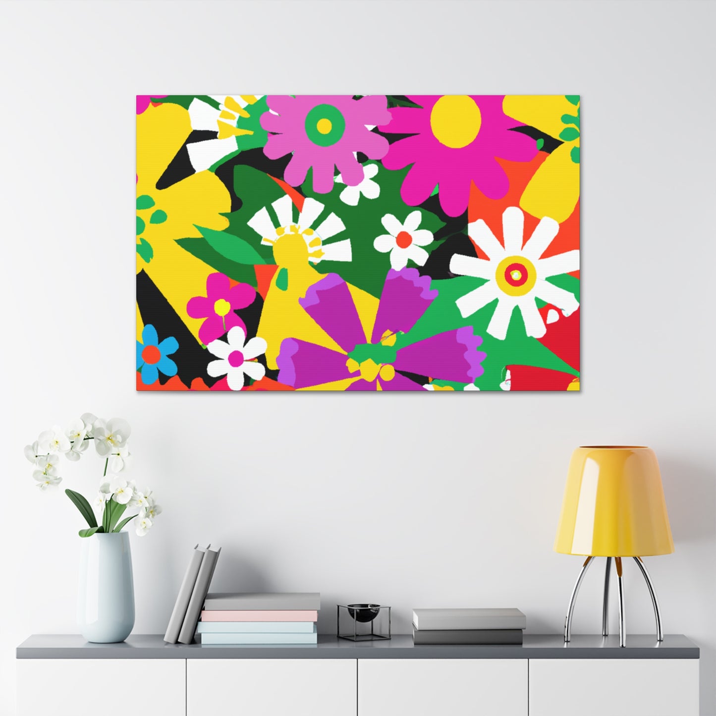 Vanessara - Floral - Canvas