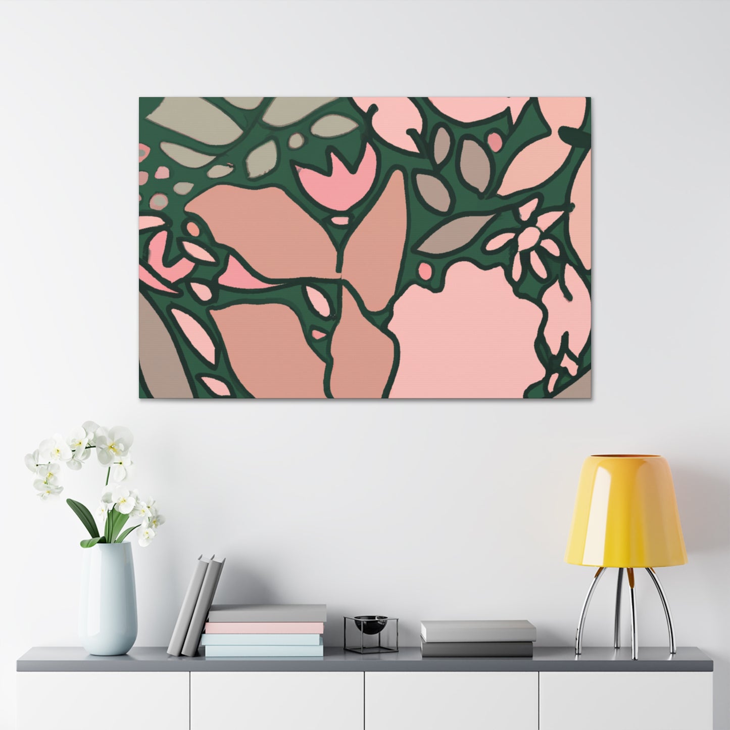 Luna - Floral - Canvas