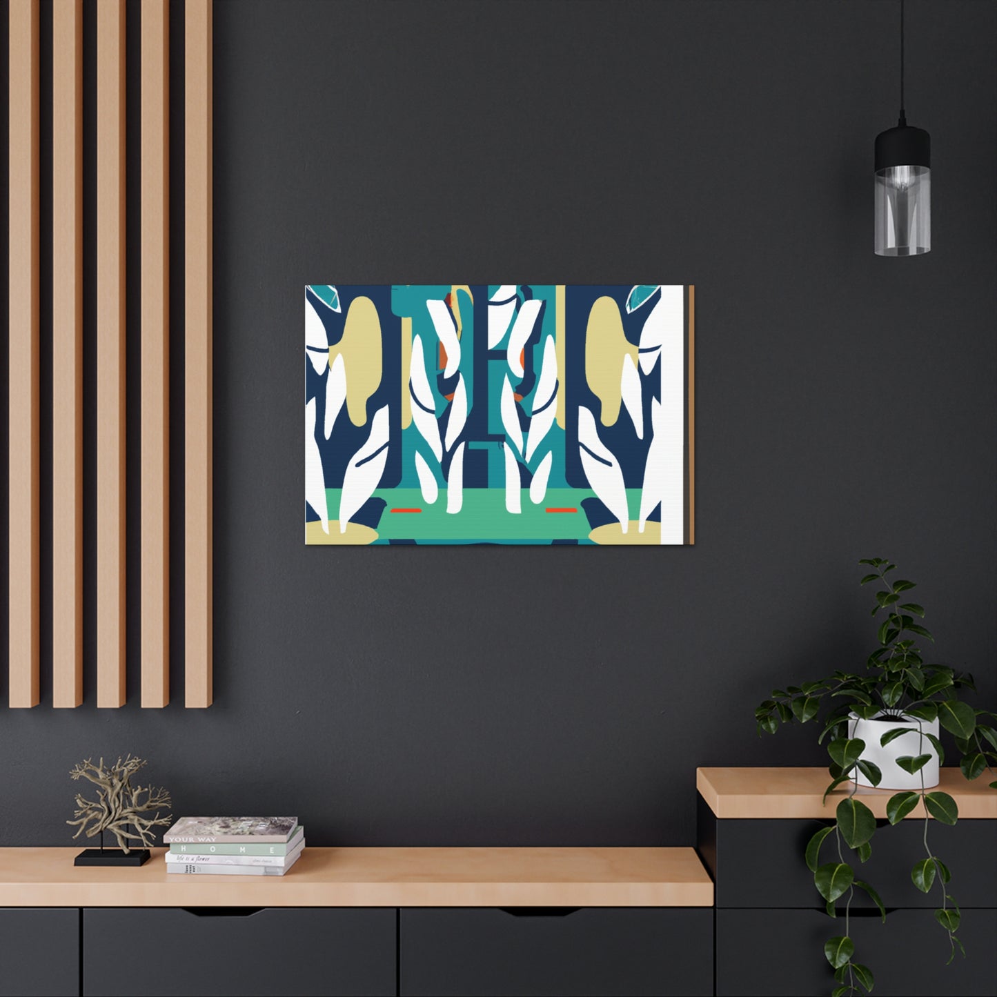 Chimpmunko - Midcentury Canvas
