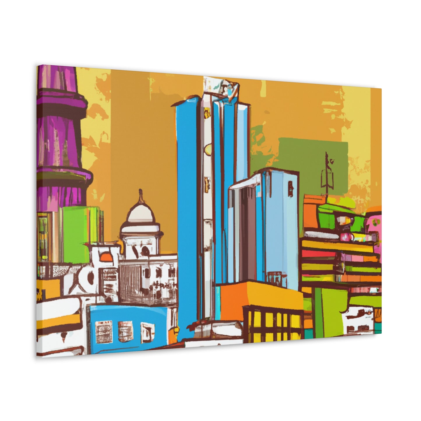 Mughal Marvels - Destination India - Canvas