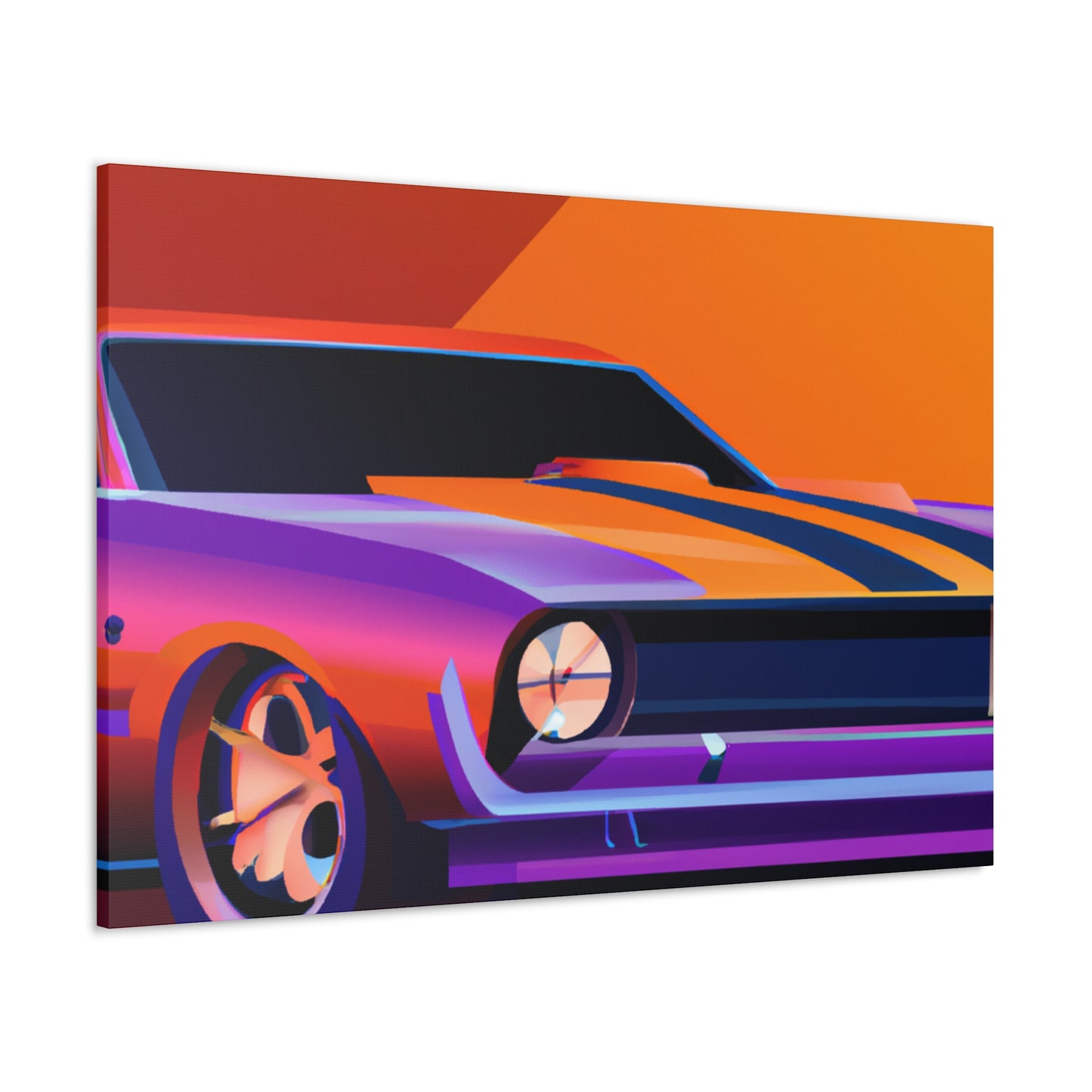 Chopper Rebel - Automobile. - Canvas