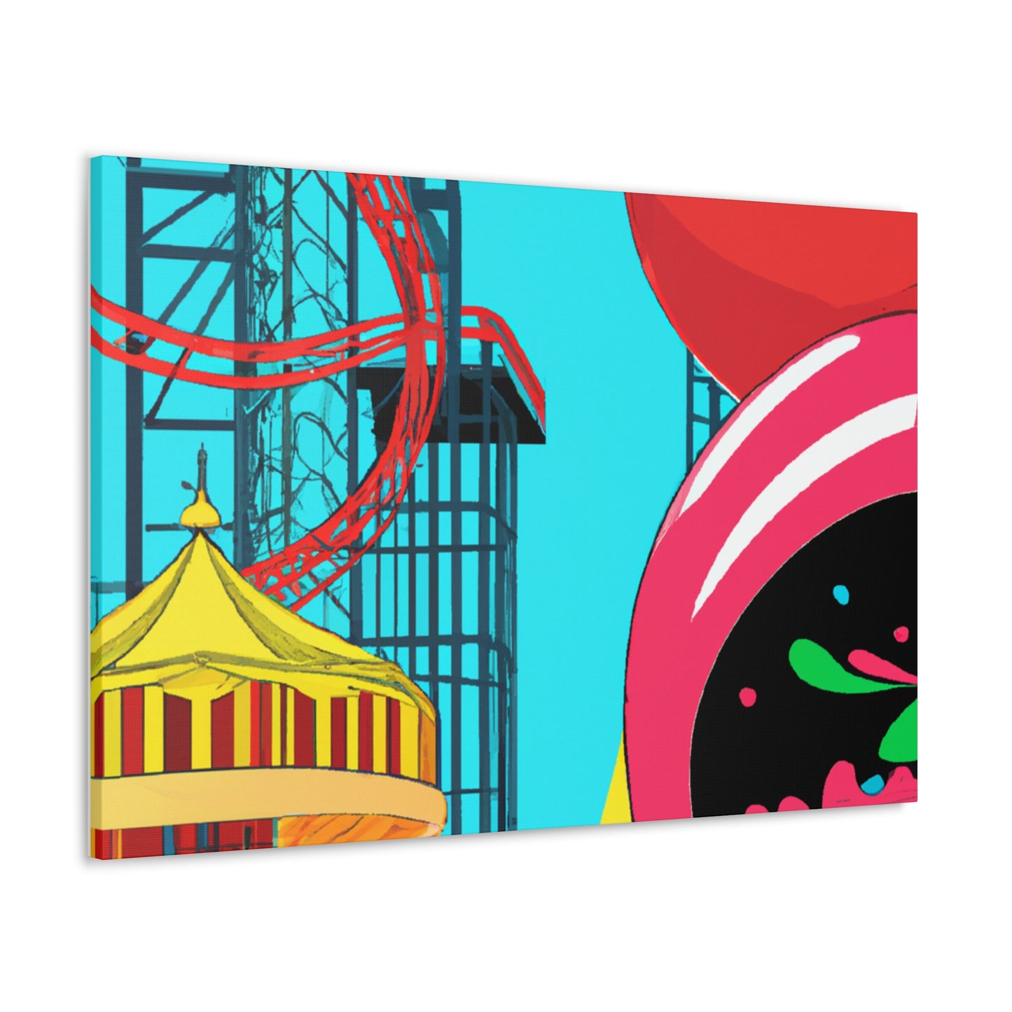 Funfair Craze - Amusement - Canvas