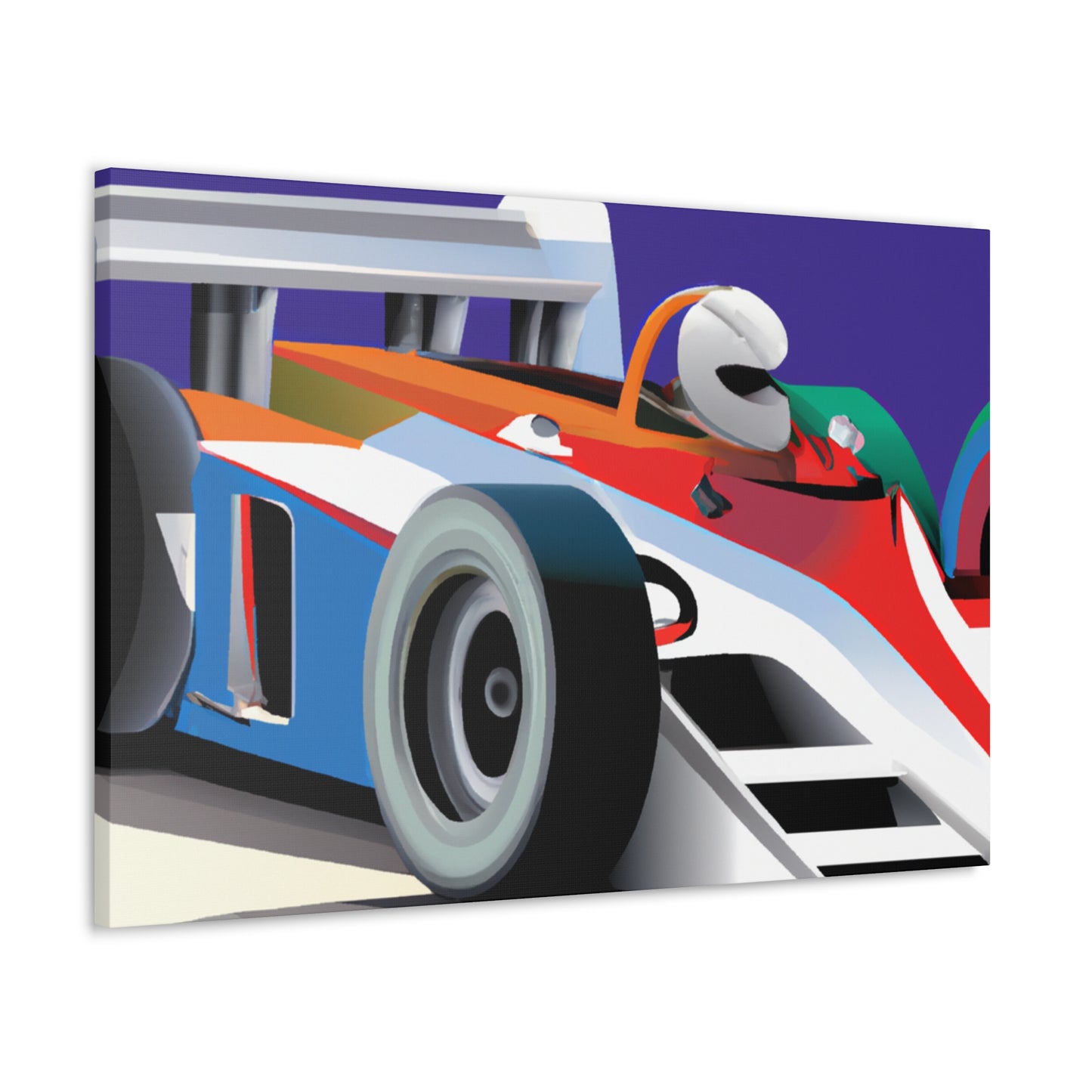 Flame Beast - Automobile - Canvas