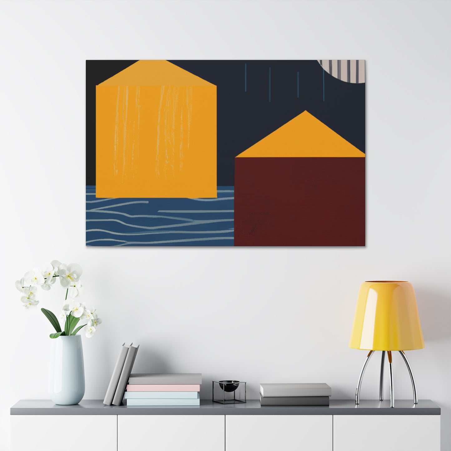 Rise Up - Midcentury Canvas