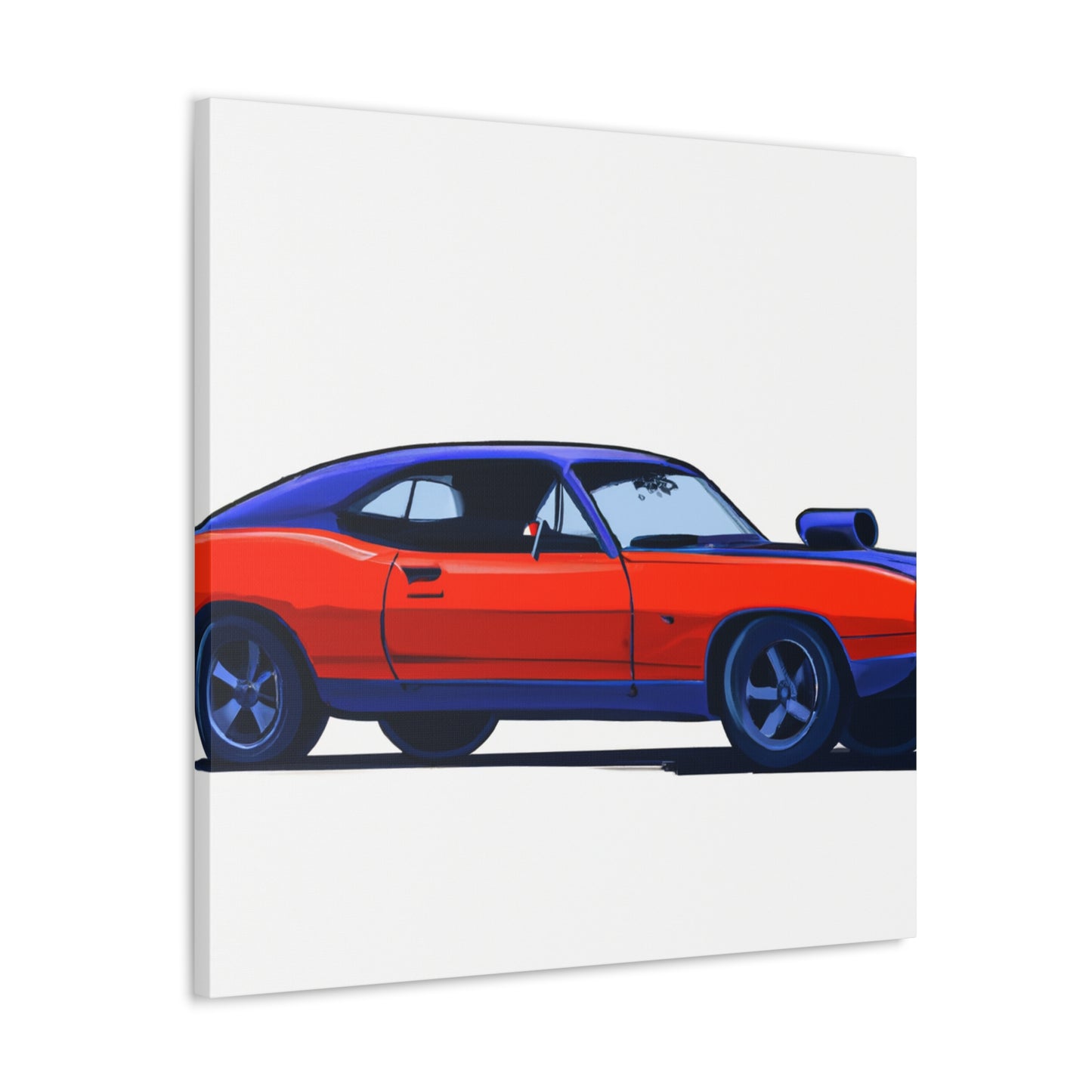 Road Thrasher - Automobile - Canvas