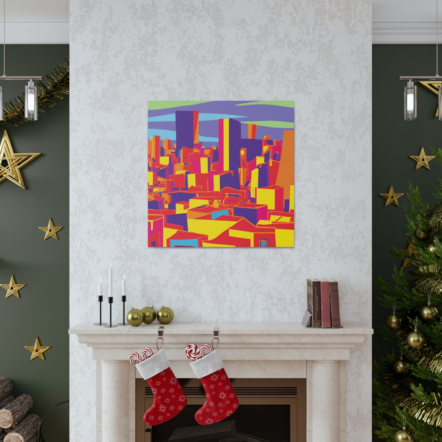 Juanita Mendoza - South America Canvas