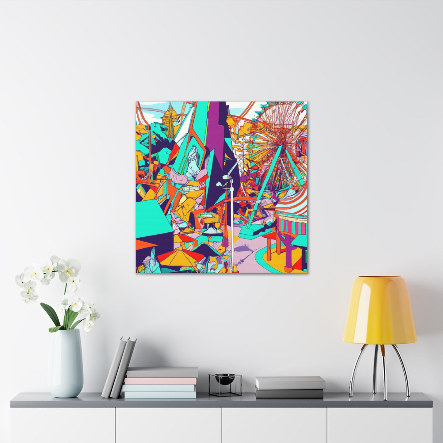 The Grand Carousel - Amusement - Canvas